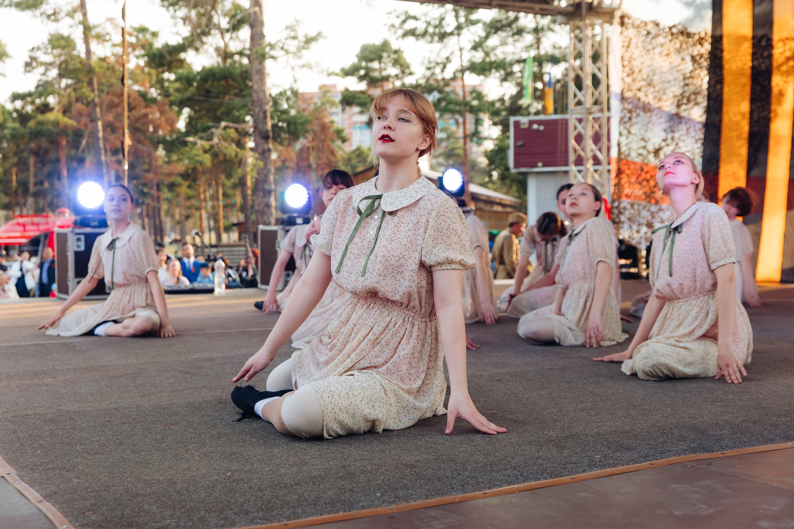 Празднование «Дня Победы» в парке Юбилейный. Свадебный и семейный фотограф в Улан-Удэ