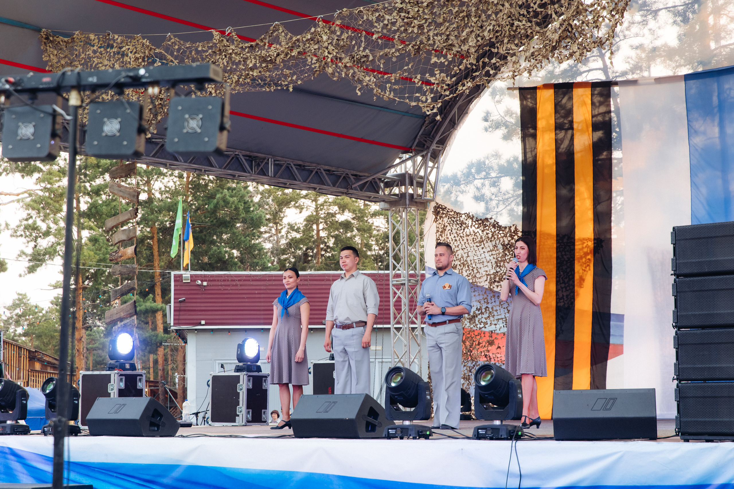 Празднование «Дня Победы» в парке Юбилейный. Свадебный и семейный фотограф в Улан-Удэ