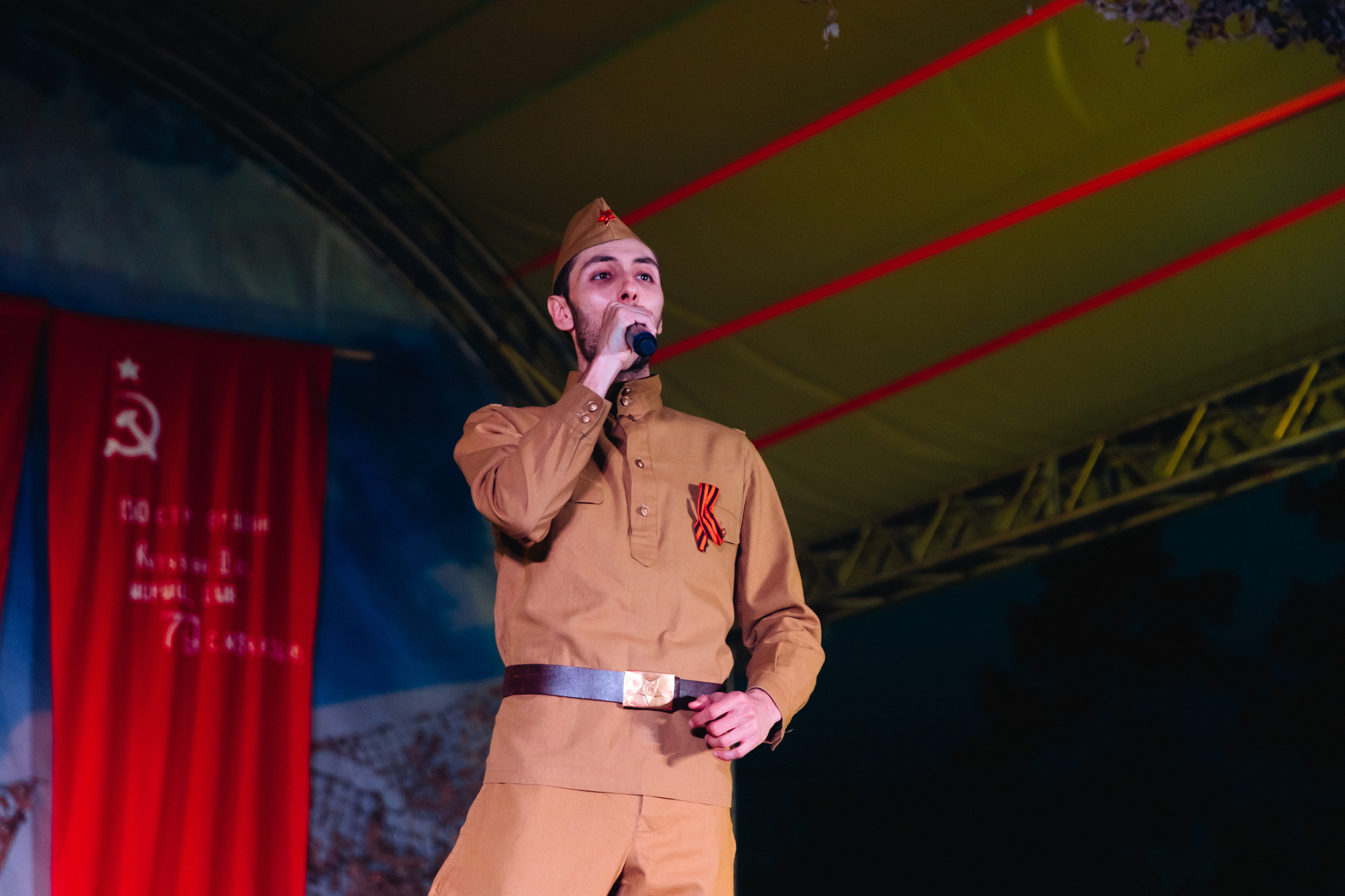 Празднование «Дня Победы» в парке Юбилейный. Свадебный и семейный фотограф в Улан-Удэ