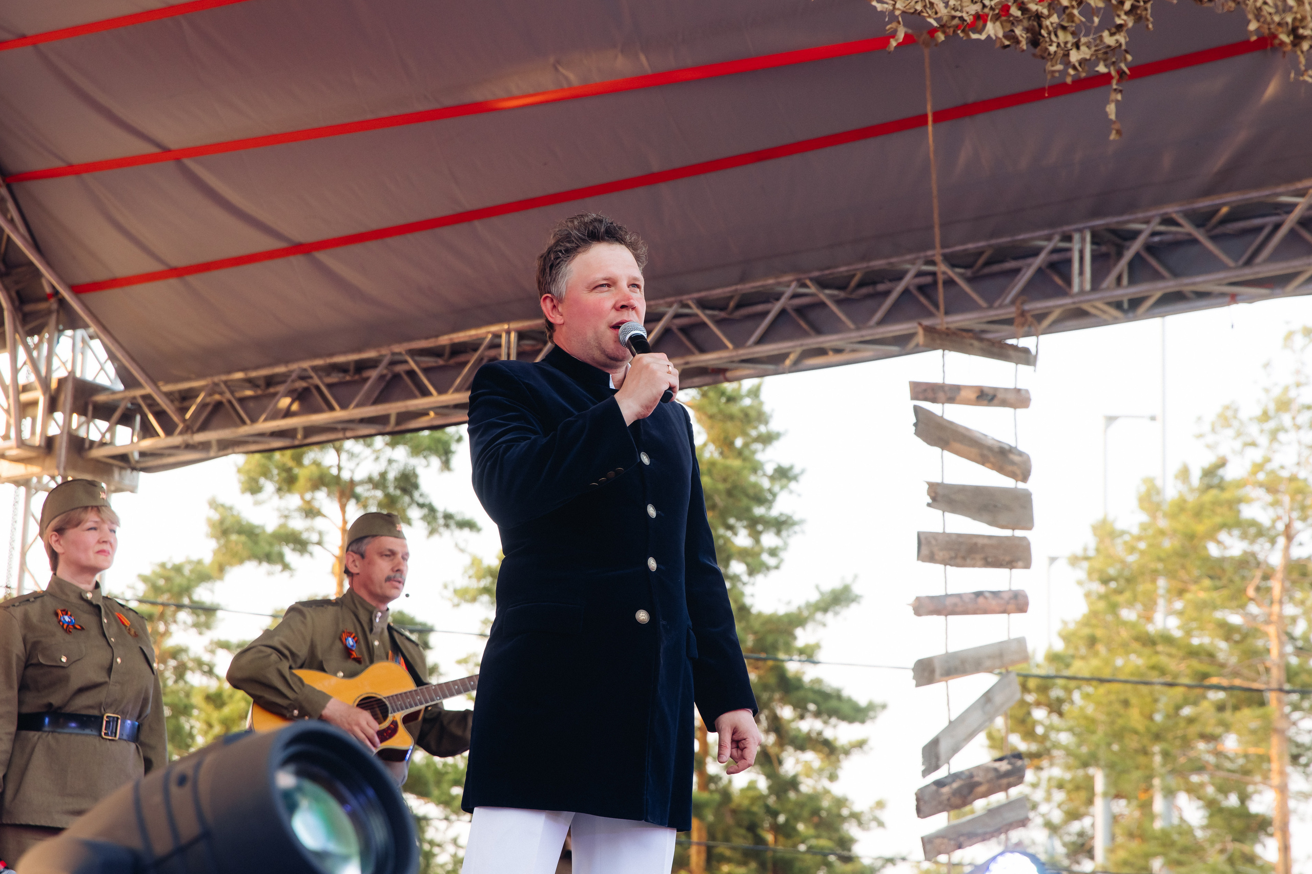 Празднование «Дня Победы» в парке Юбилейный. Свадебный и семейный фотограф в Улан-Удэ