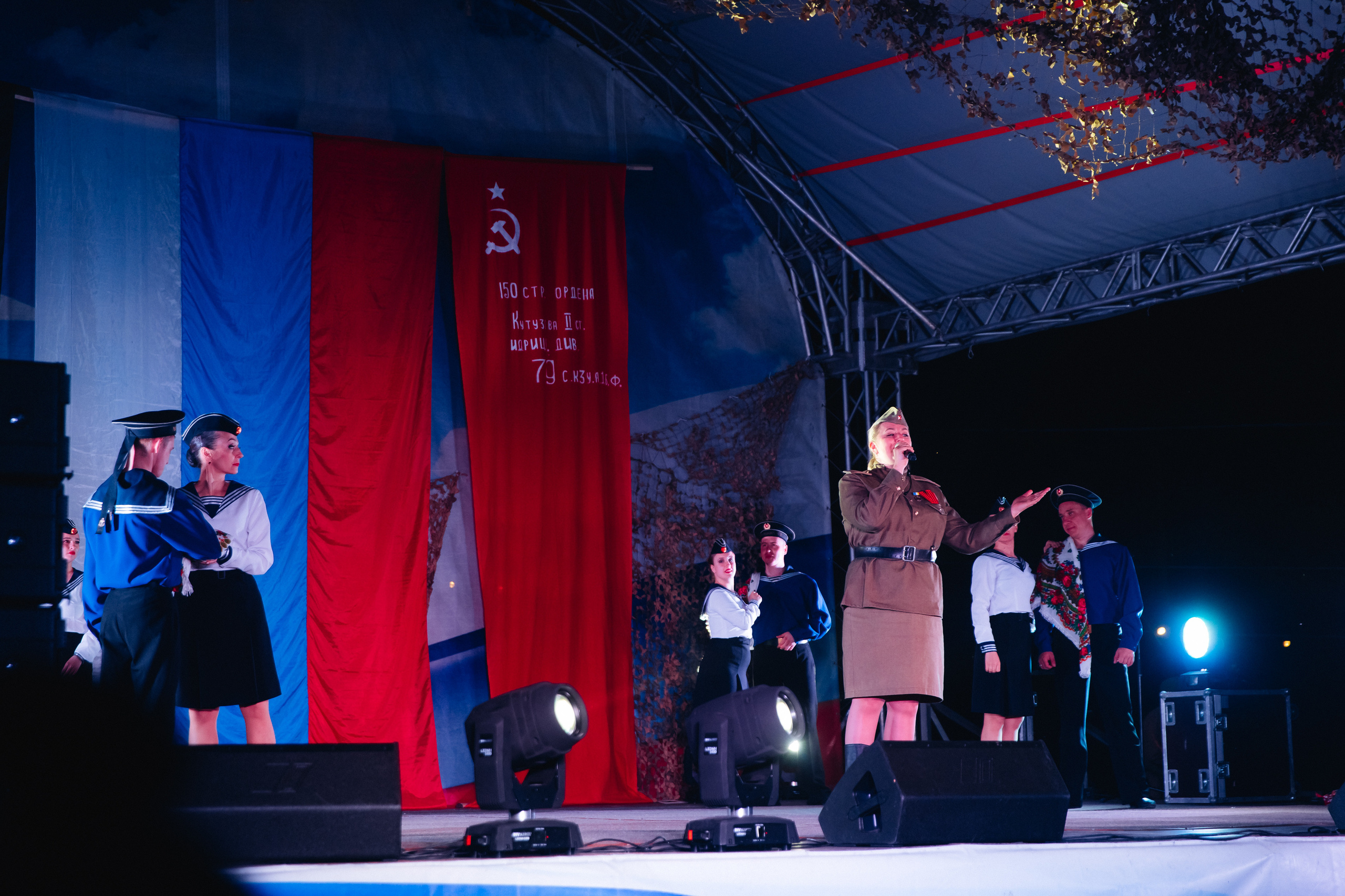 Празднование «Дня Победы» в парке Юбилейный. Свадебный и семейный фотограф в Улан-Удэ