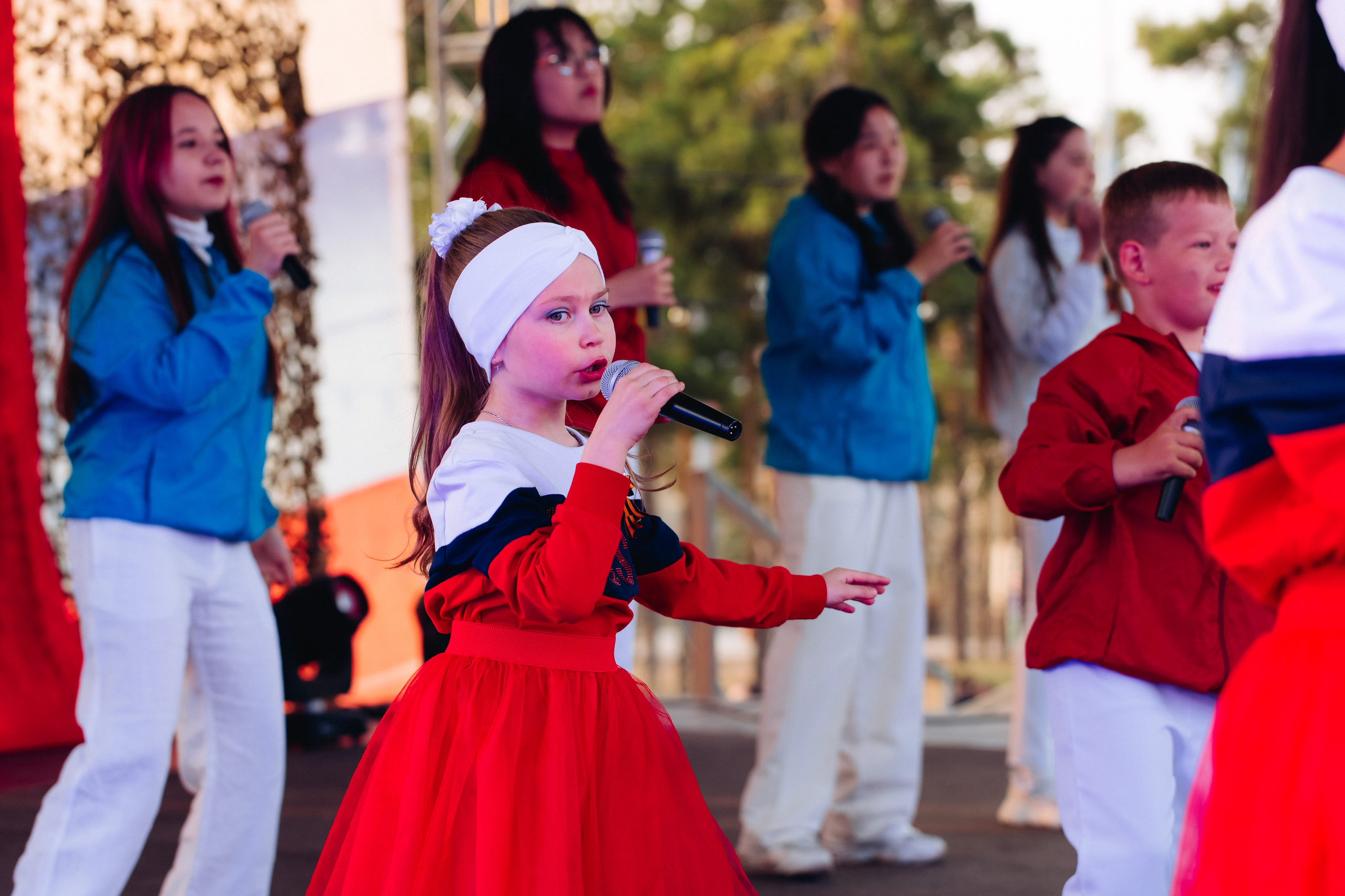 Празднование «Дня Победы» в парке Юбилейный. Свадебный и семейный фотограф в Улан-Удэ