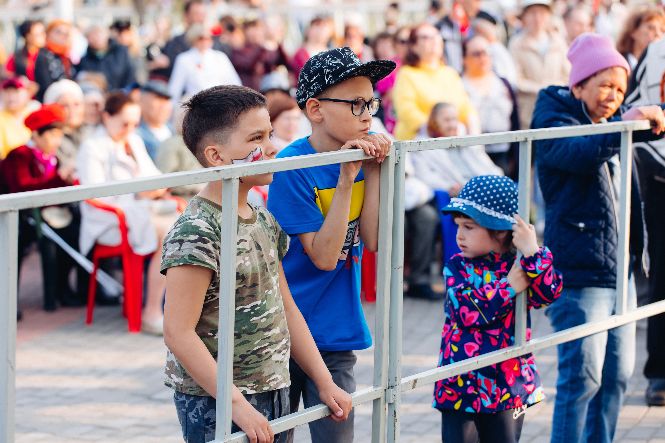 Празднование «Дня Победы» в парке Юбилейный. Свадебный и семейный фотограф в Улан-Удэ