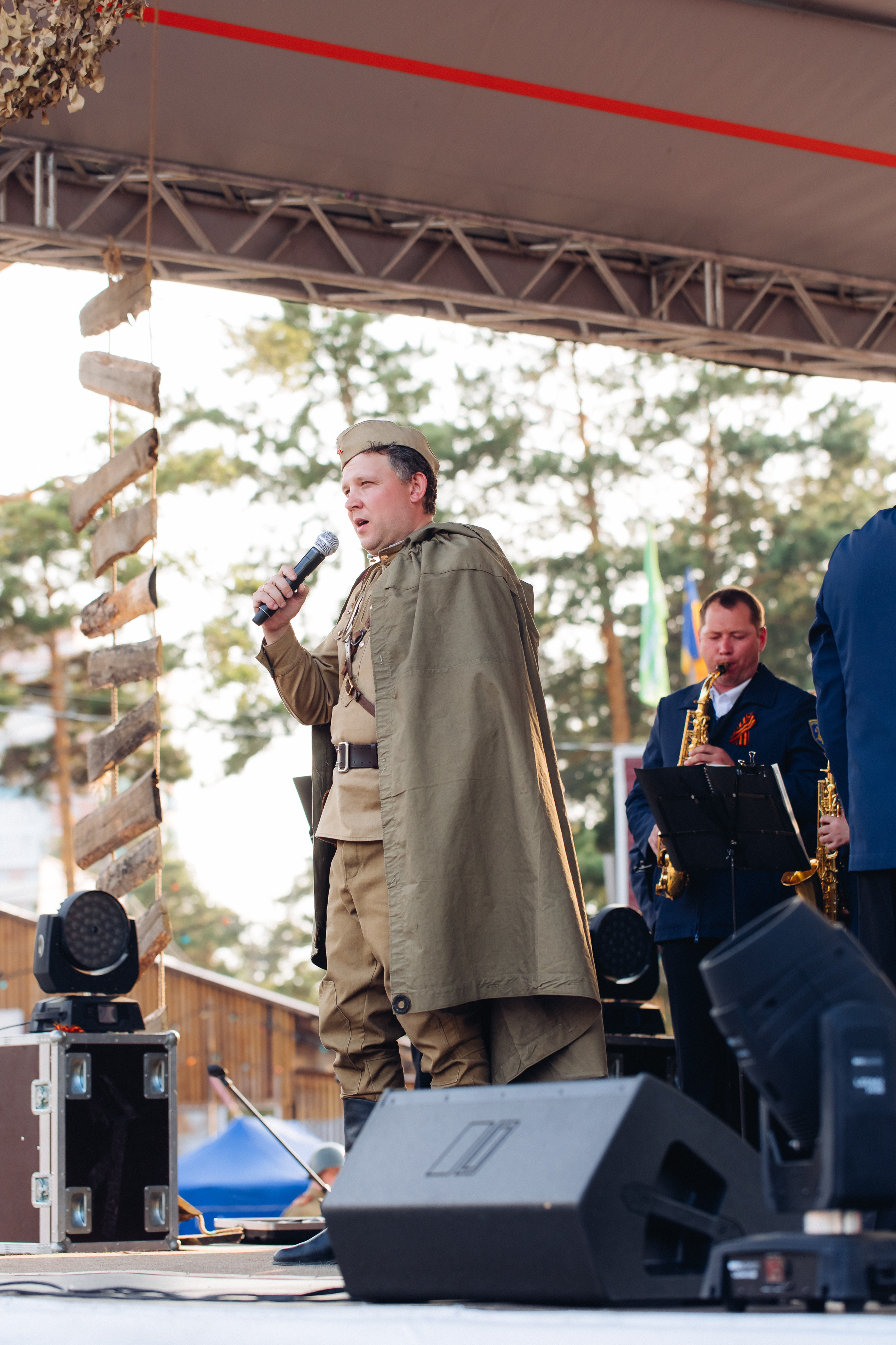 Празднование «Дня Победы» в парке Юбилейный. Свадебный и семейный фотограф в Улан-Удэ