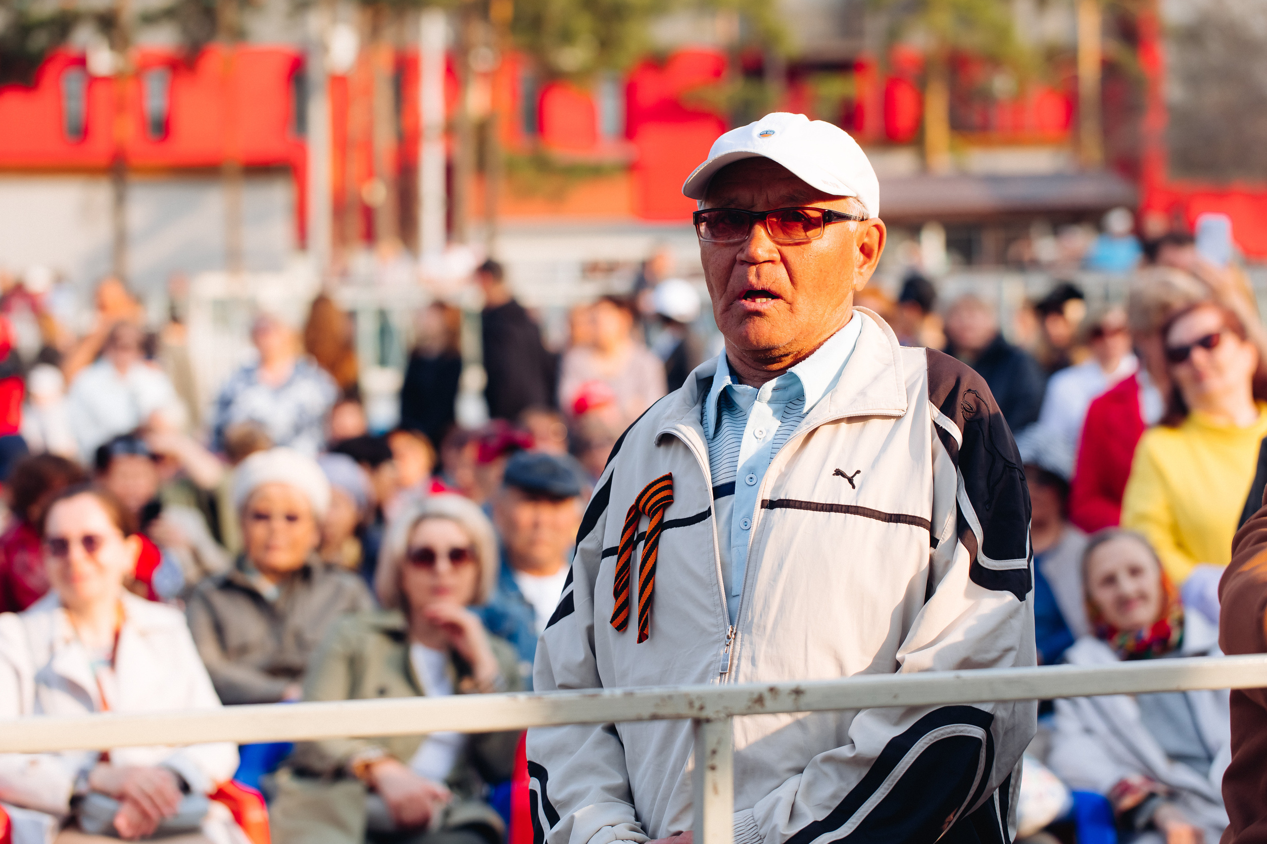 Празднование «Дня Победы» в парке Юбилейный. Свадебный и семейный фотограф в Улан-Удэ