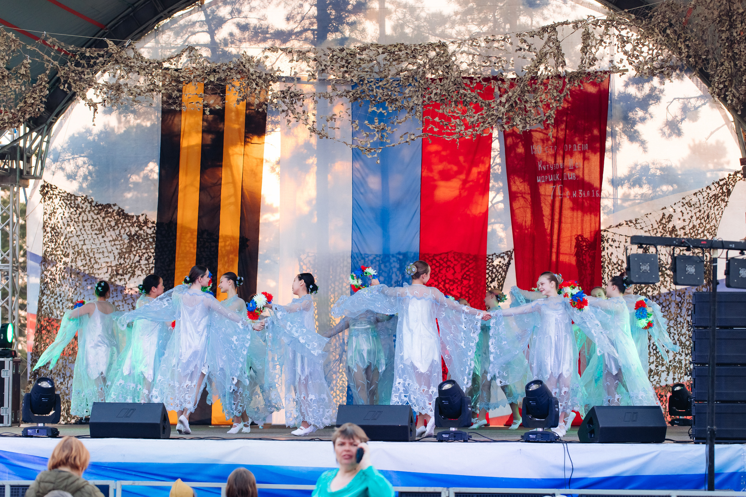 Празднование «Дня Победы» в парке Юбилейный. Свадебный и семейный фотограф в Улан-Удэ