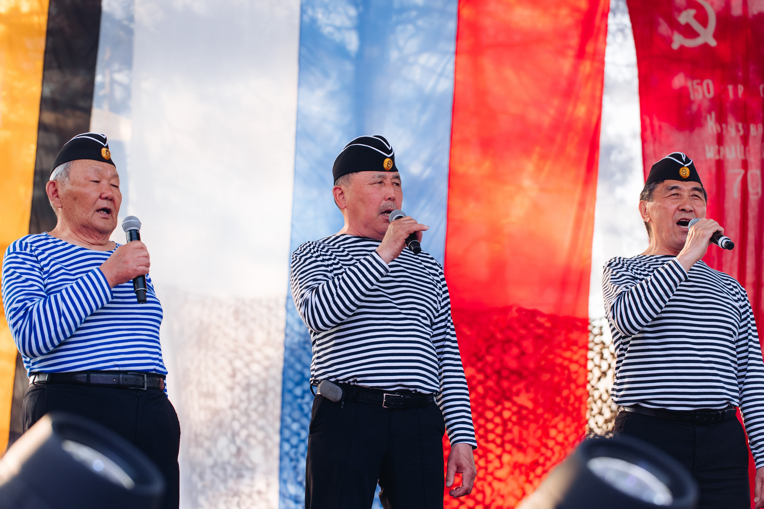 Празднование «Дня Победы» в парке Юбилейный. Свадебный и семейный фотограф в Улан-Удэ