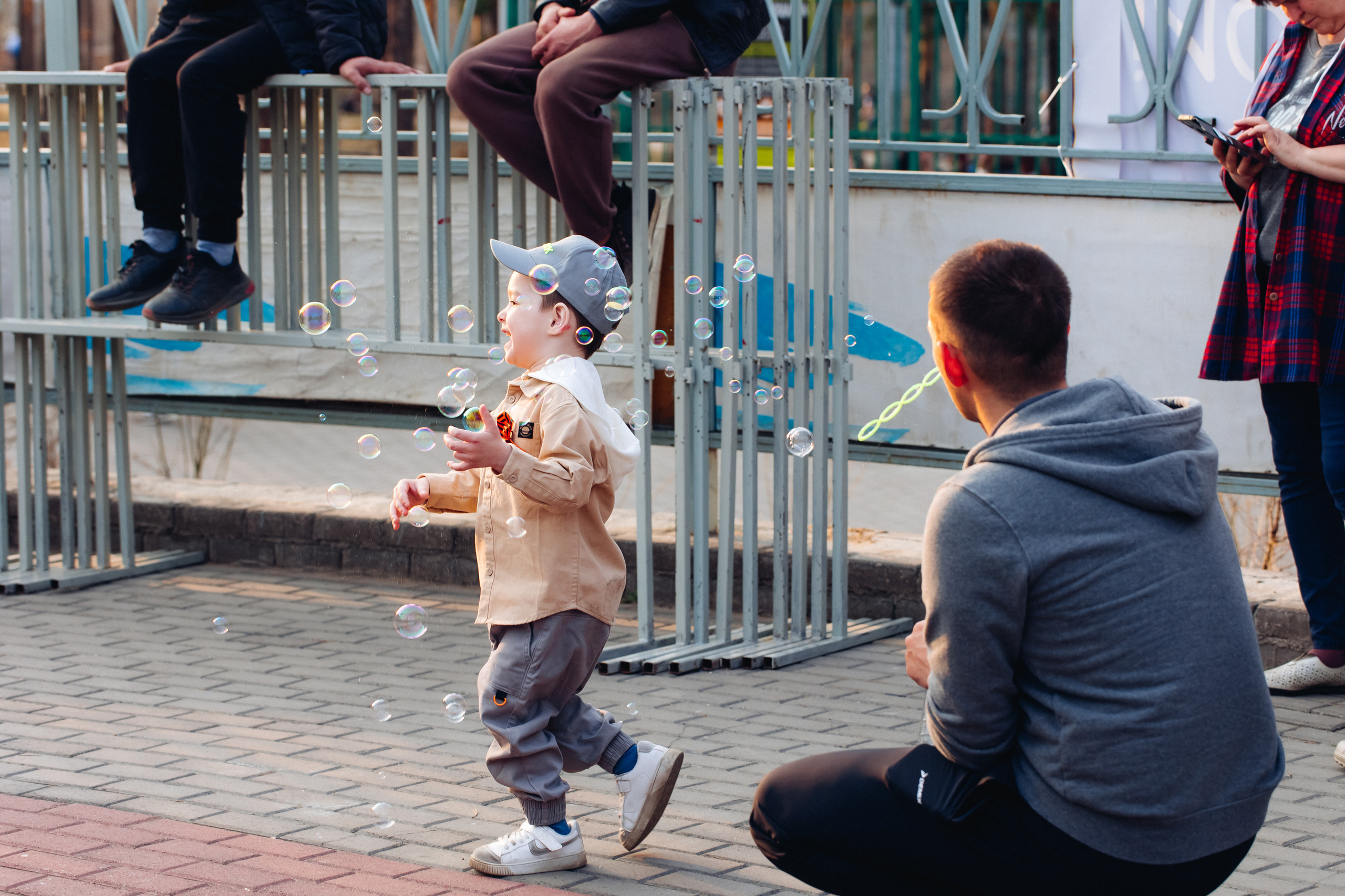 Празднование «Дня Победы» в парке Юбилейный. Свадебный и семейный фотограф в Улан-Удэ