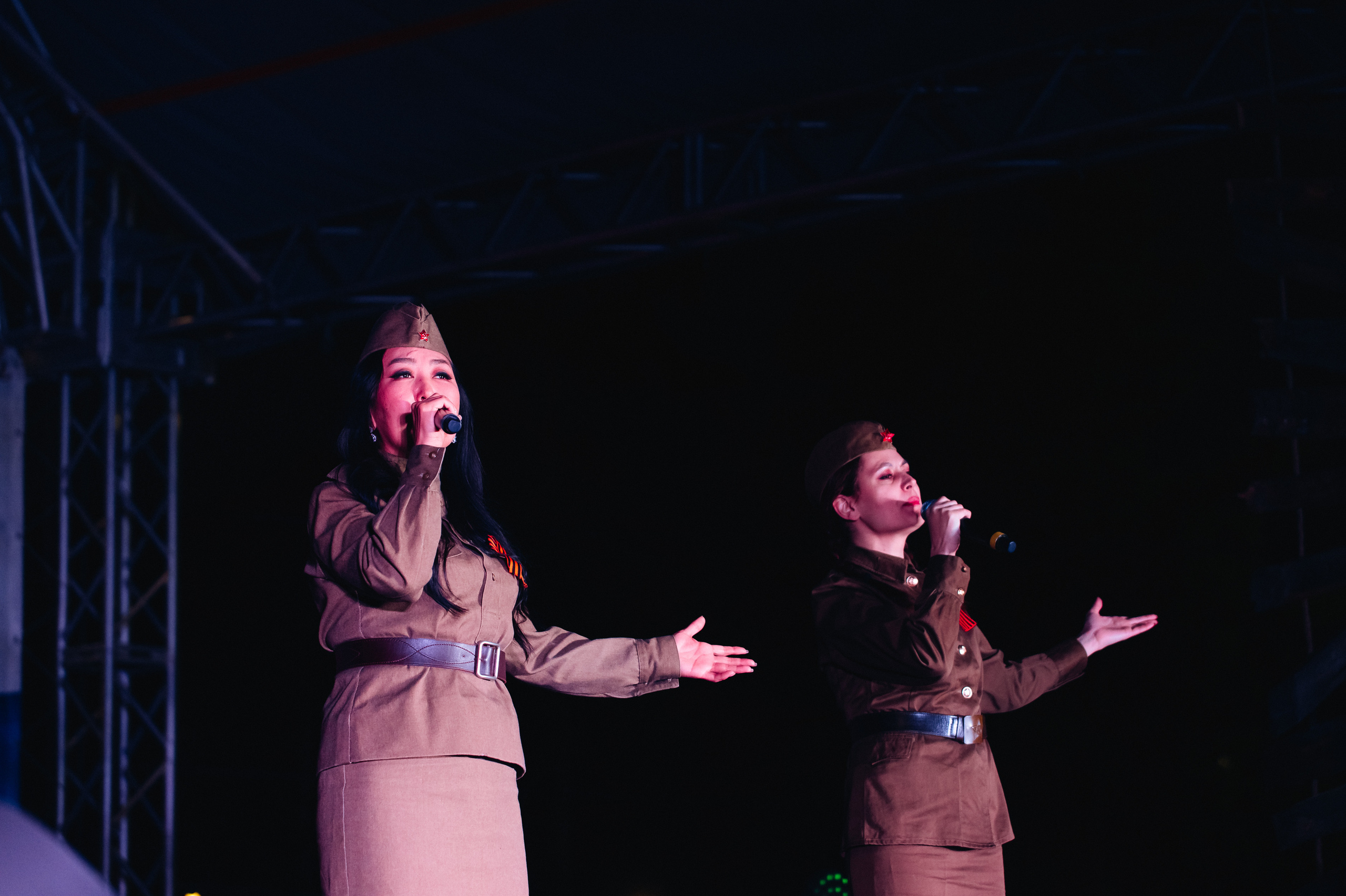 Празднование «Дня Победы» в парке Юбилейный. Свадебный и семейный фотограф в Улан-Удэ