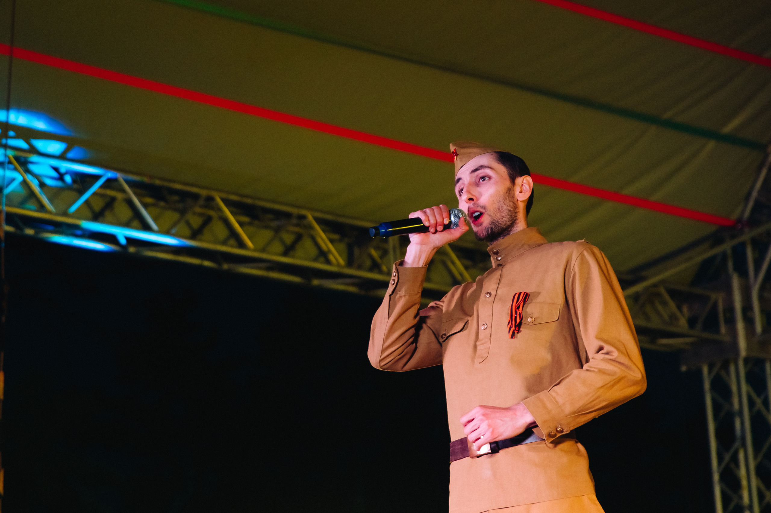 Празднование «Дня Победы» в парке Юбилейный. Свадебный и семейный фотограф в Улан-Удэ