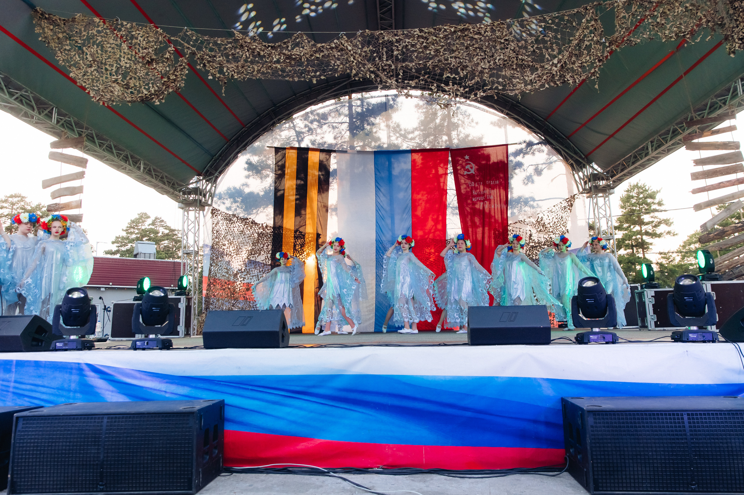 Празднование «Дня Победы» в парке Юбилейный. Свадебный и семейный фотограф в Улан-Удэ