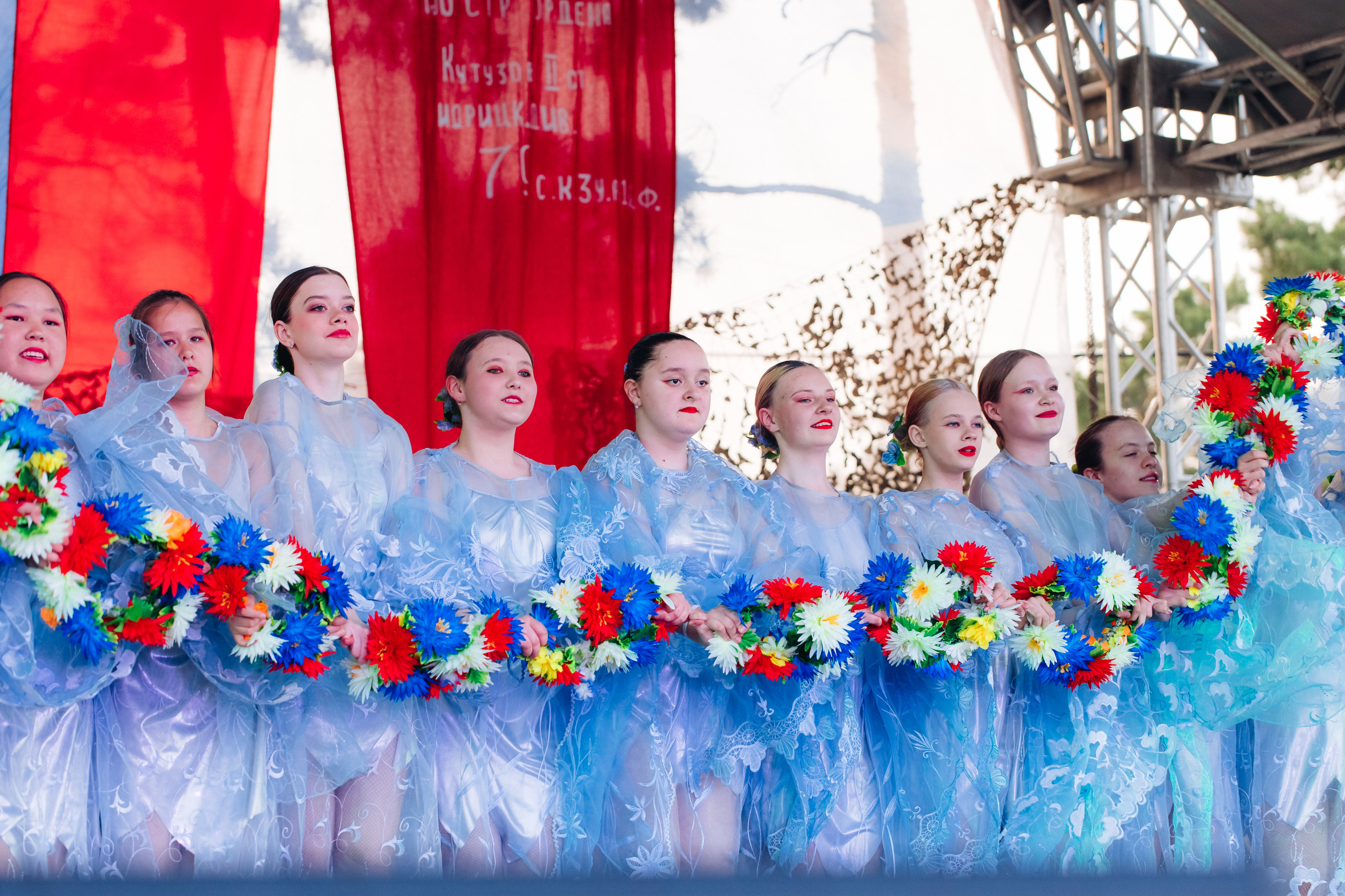 Празднование «Дня Победы» в парке Юбилейный. Свадебный и семейный фотограф в Улан-Удэ