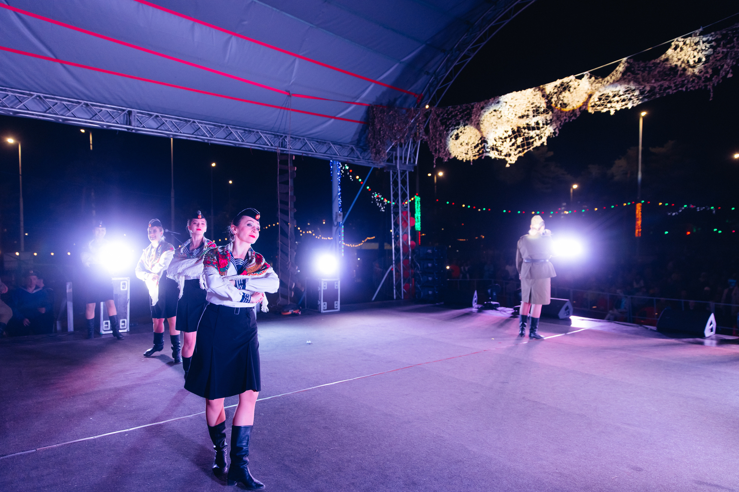 Празднование «Дня Победы» в парке Юбилейный. Свадебный и семейный фотограф в Улан-Удэ