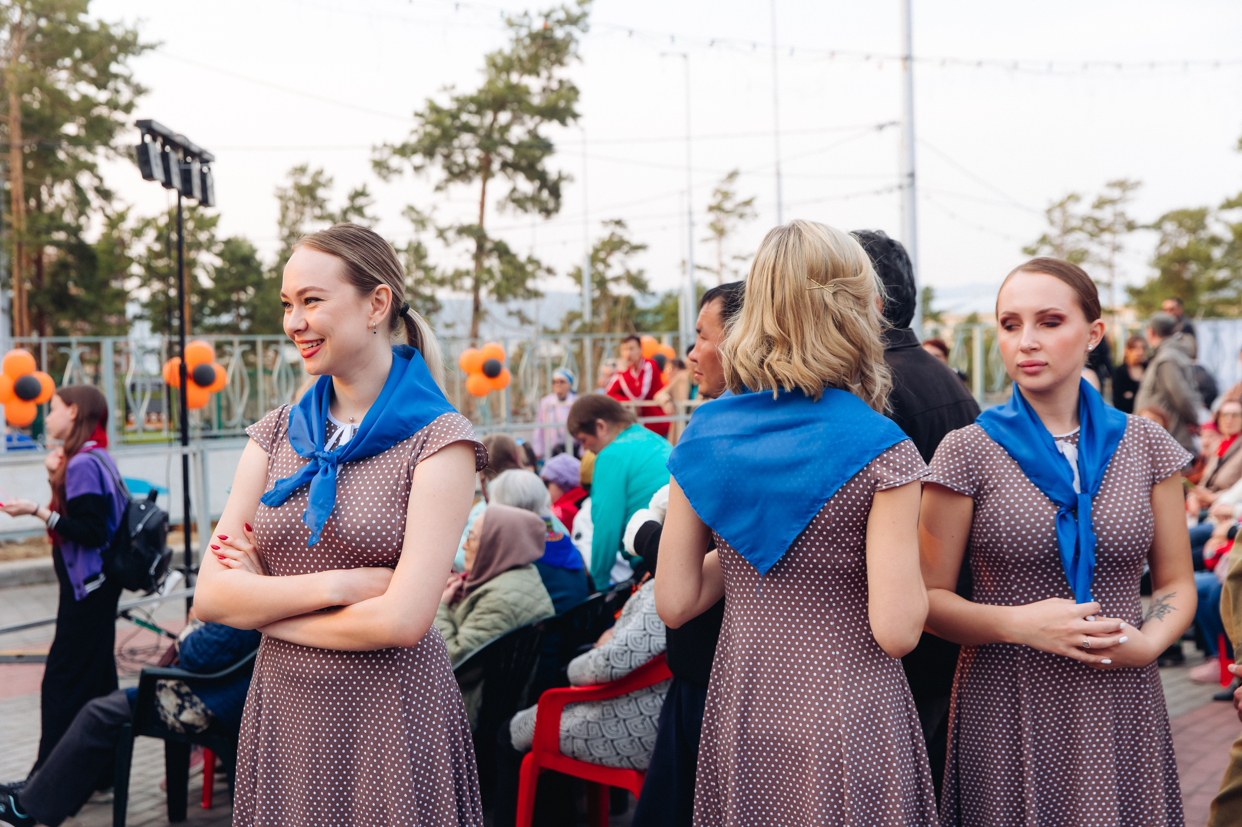 Празднование «Дня Победы» в парке Юбилейный. Свадебный и семейный фотограф в Улан-Удэ