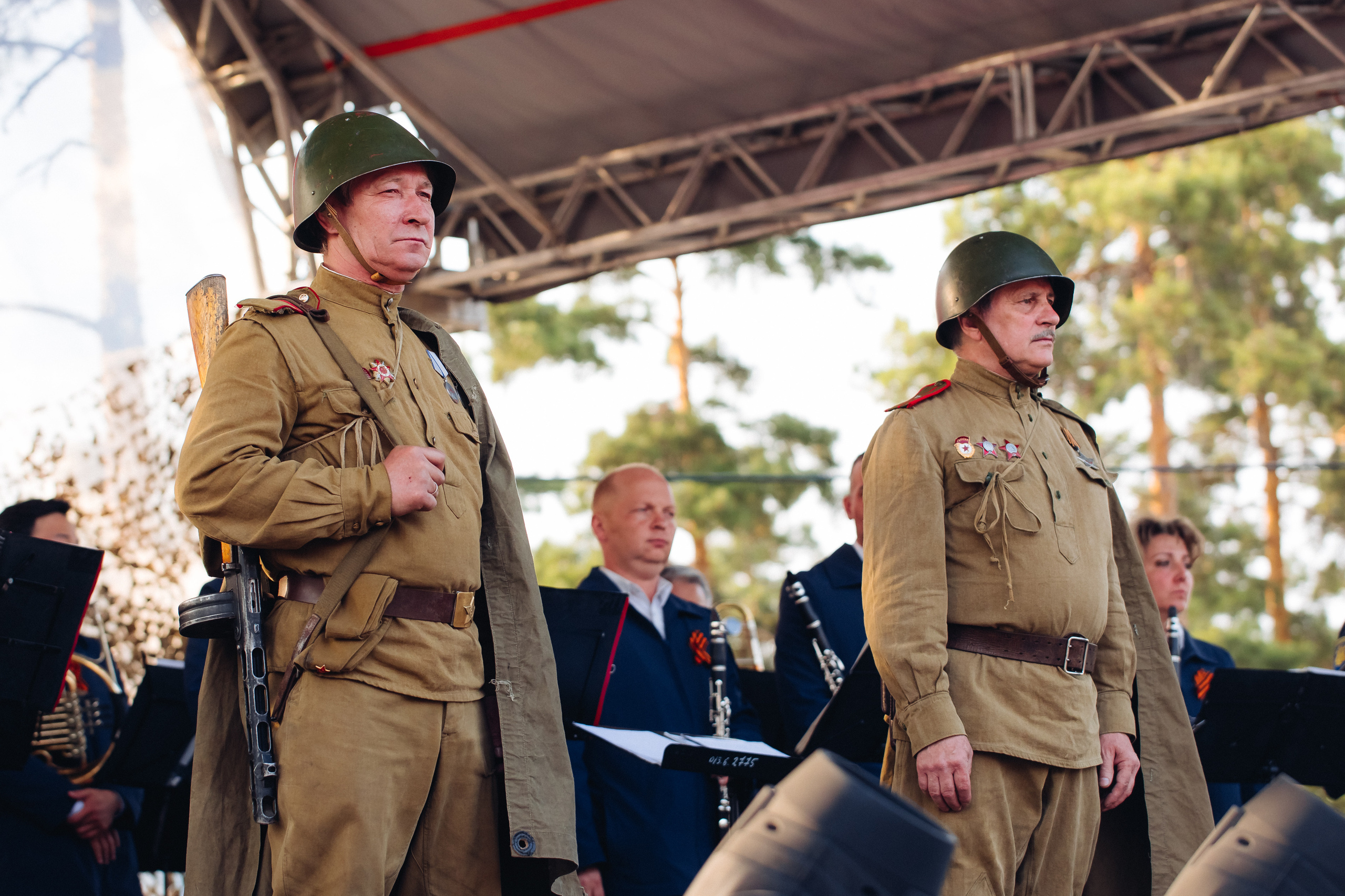 Празднование «Дня Победы» в парке Юбилейный. Свадебный и семейный фотограф в Улан-Удэ