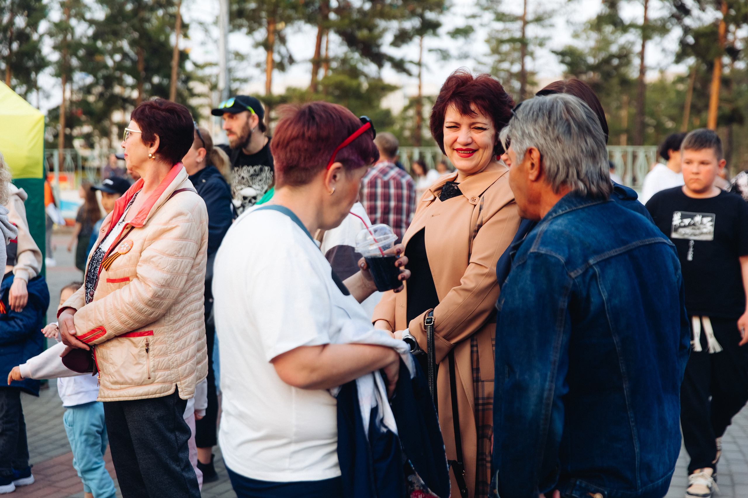 Празднование «Дня Победы» в парке Юбилейный. Свадебный и семейный фотограф в Улан-Удэ