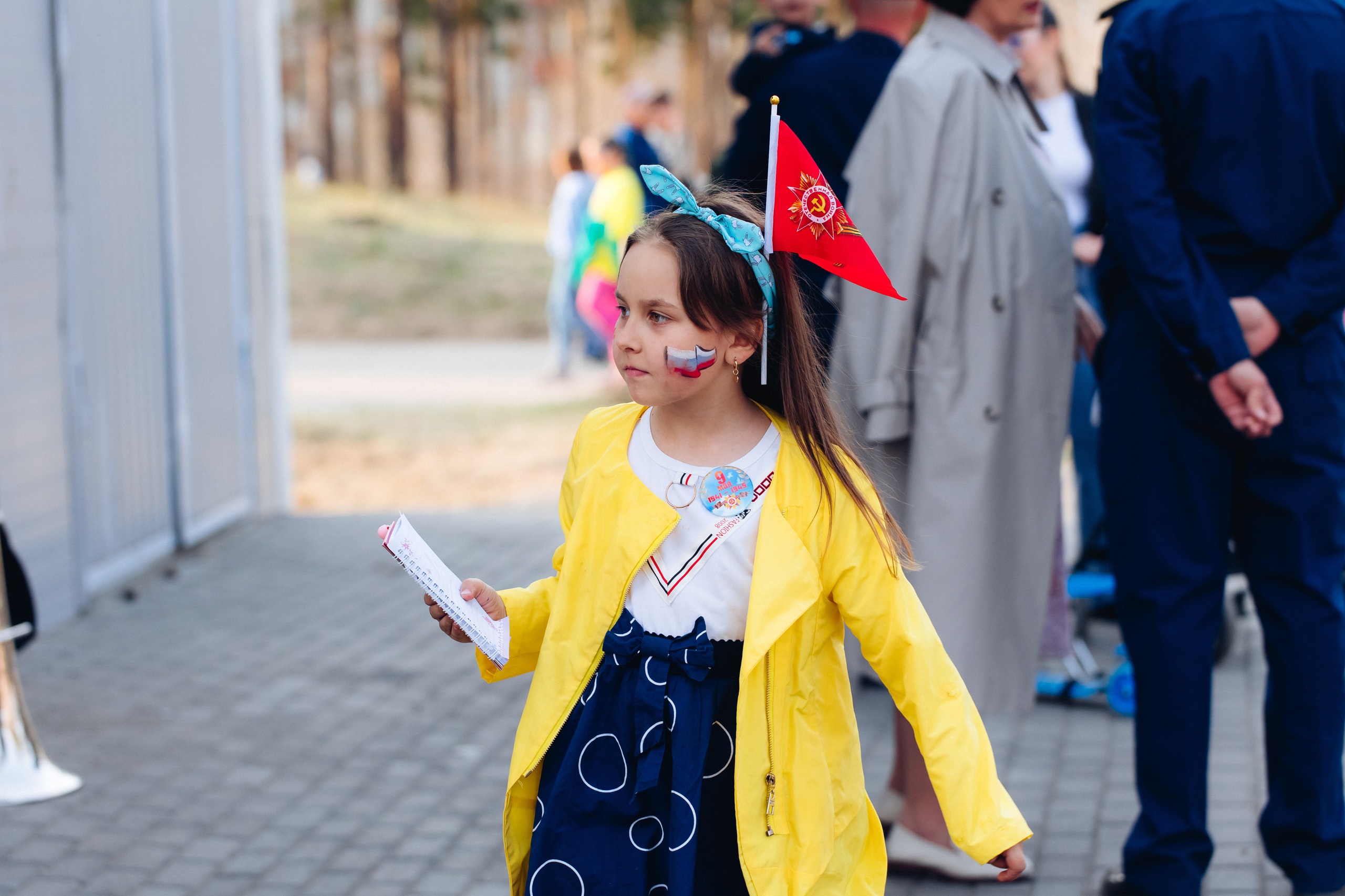 Празднование «Дня Победы» в парке Юбилейный. Свадебный и семейный фотограф в Улан-Удэ