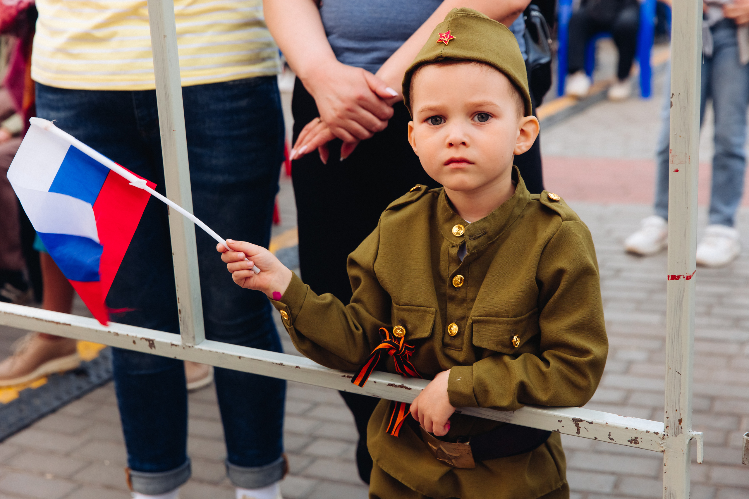 Празднование «Дня Победы» в парке Юбилейный. Свадебный и семейный фотограф в Улан-Удэ