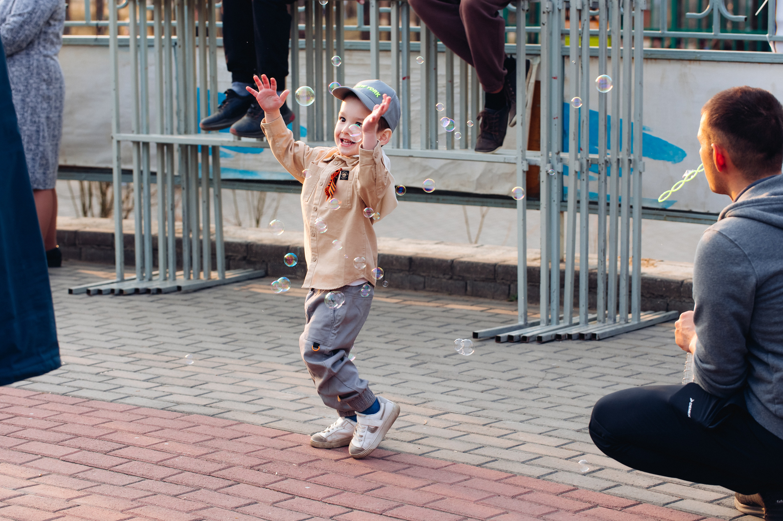 Празднование «Дня Победы» в парке Юбилейный. Свадебный и семейный фотограф в Улан-Удэ