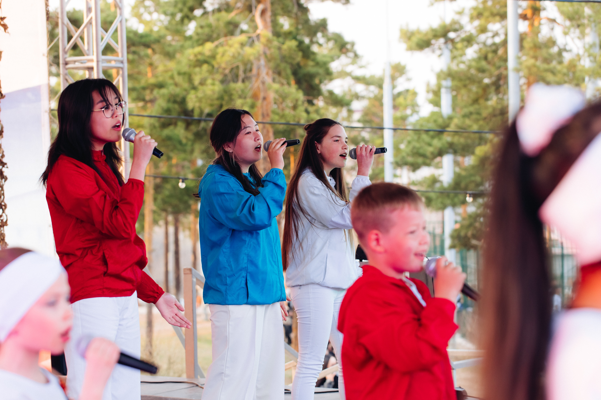 Празднование «Дня Победы» в парке Юбилейный. Свадебный и семейный фотограф в Улан-Удэ