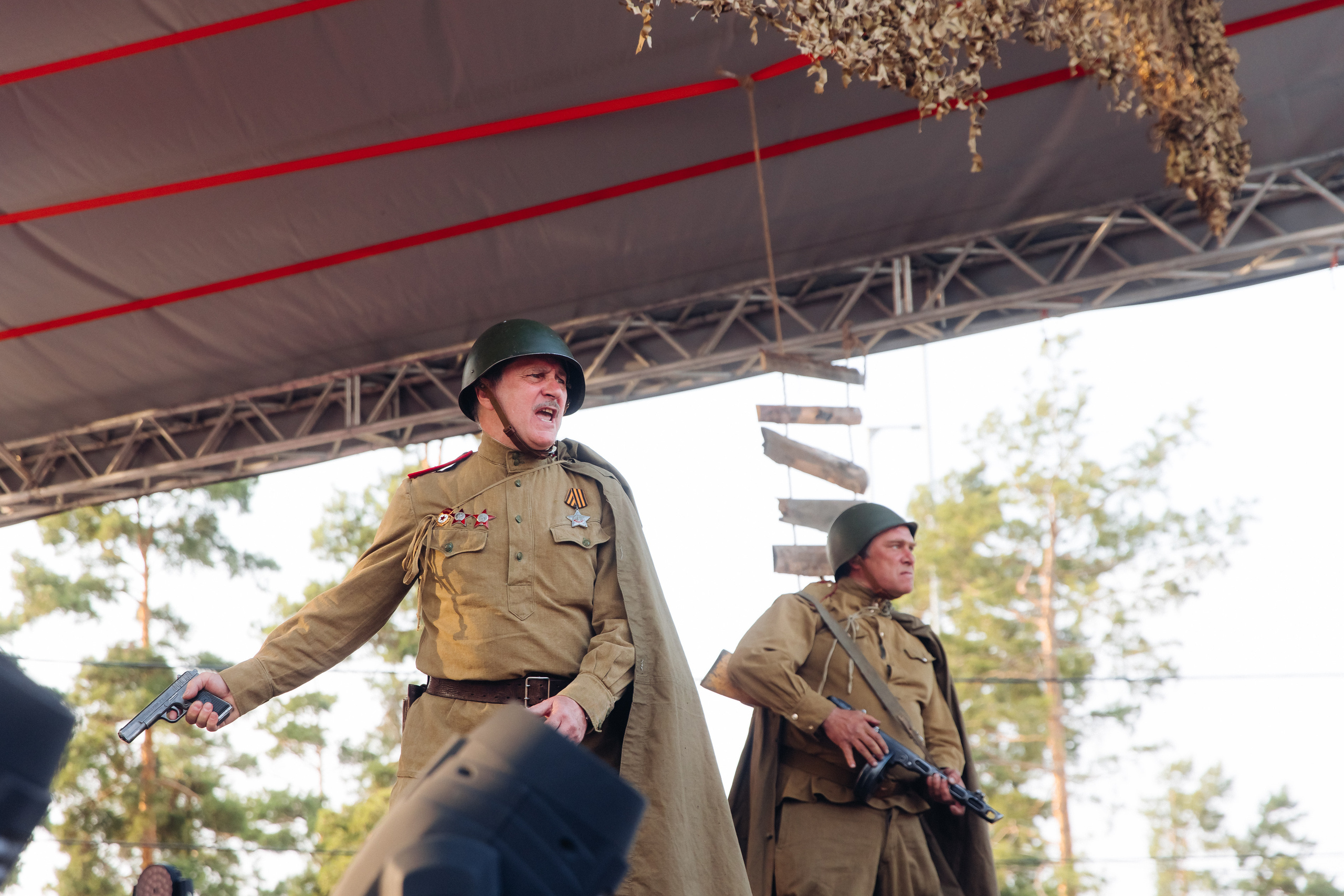 Празднование «Дня Победы» в парке Юбилейный. Свадебный и семейный фотограф в Улан-Удэ