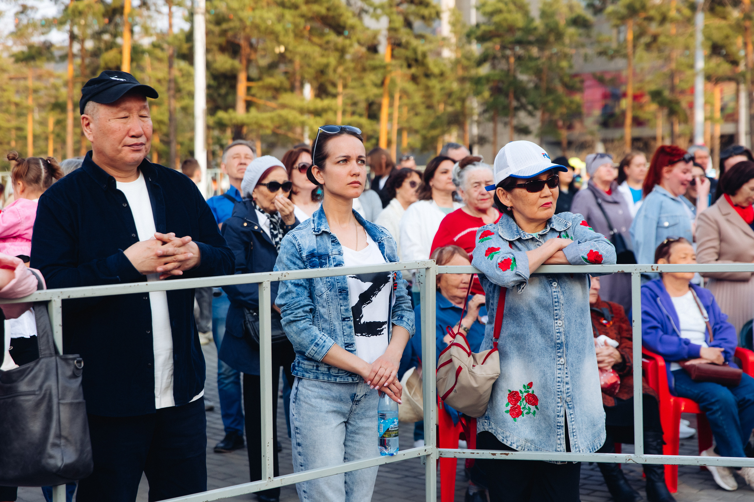 Празднование «Дня Победы» в парке Юбилейный. Свадебный и семейный фотограф в Улан-Удэ