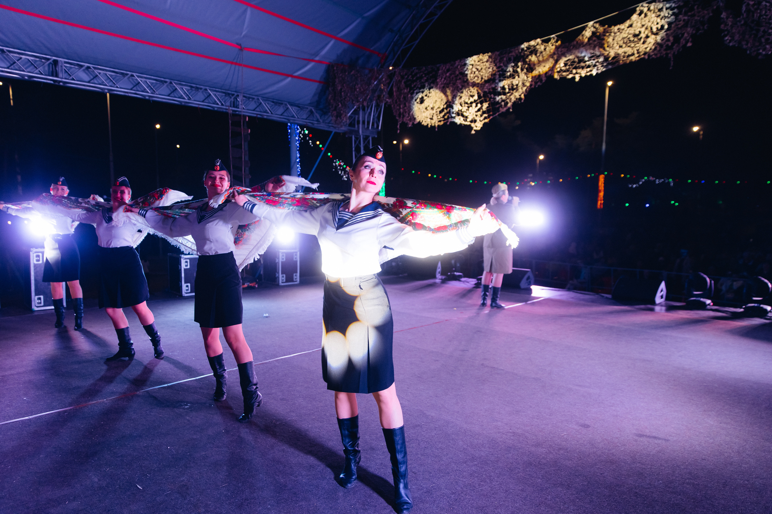 Празднование «Дня Победы» в парке Юбилейный. Свадебный и семейный фотограф в Улан-Удэ