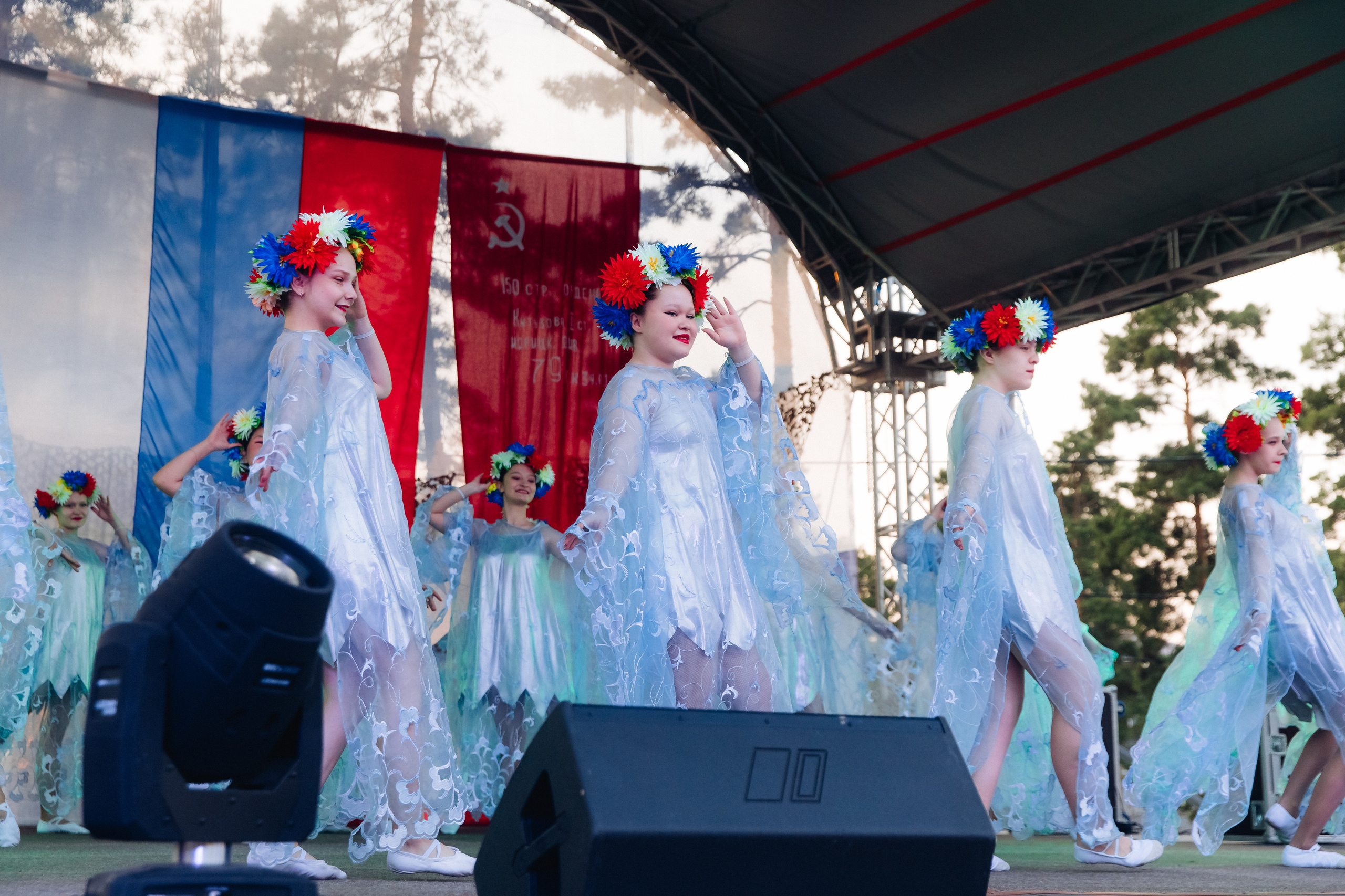 Празднование «Дня Победы» в парке Юбилейный. Свадебный и семейный фотограф в Улан-Удэ