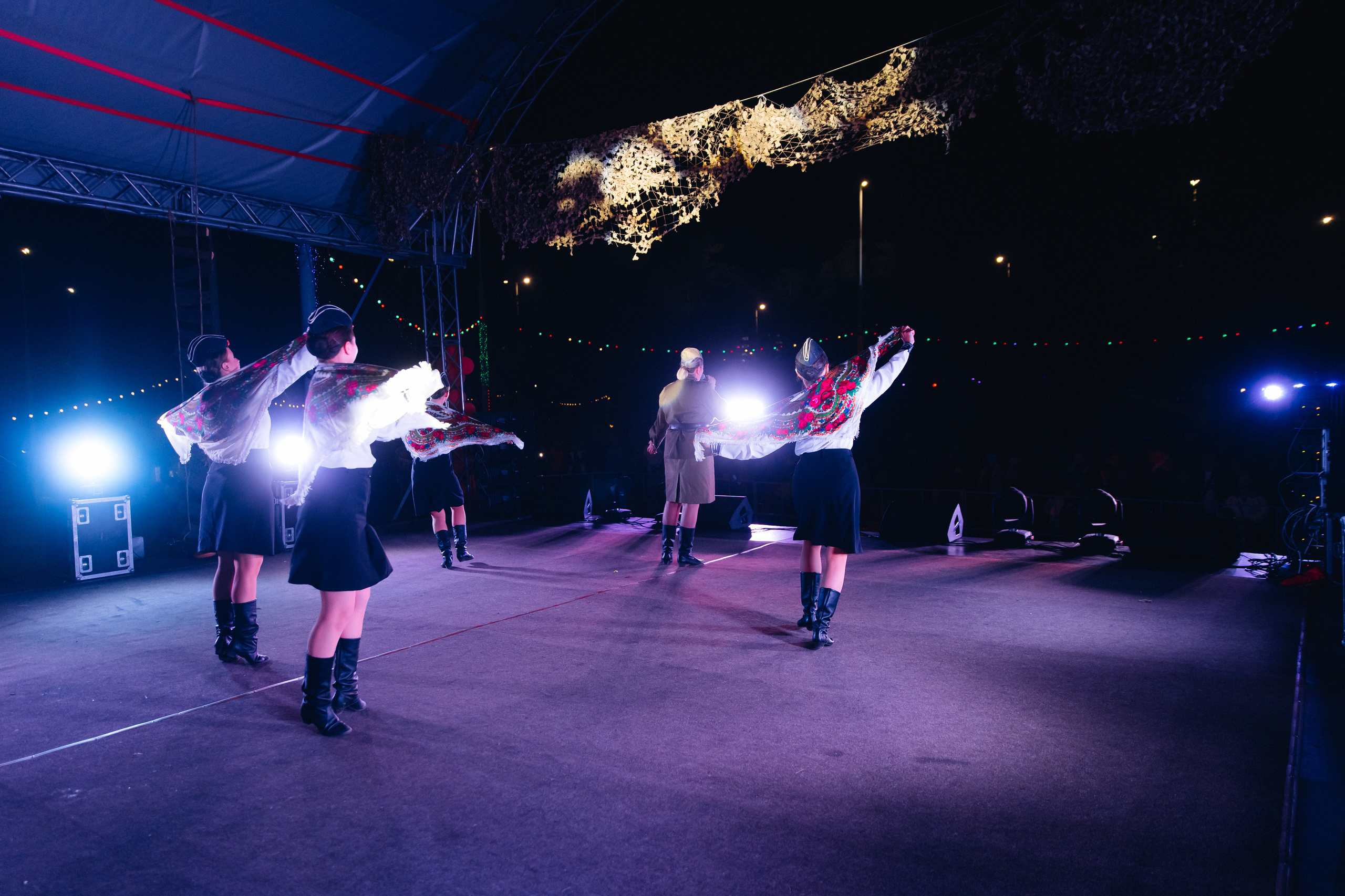 Празднование «Дня Победы» в парке Юбилейный. Свадебный и семейный фотограф в Улан-Удэ