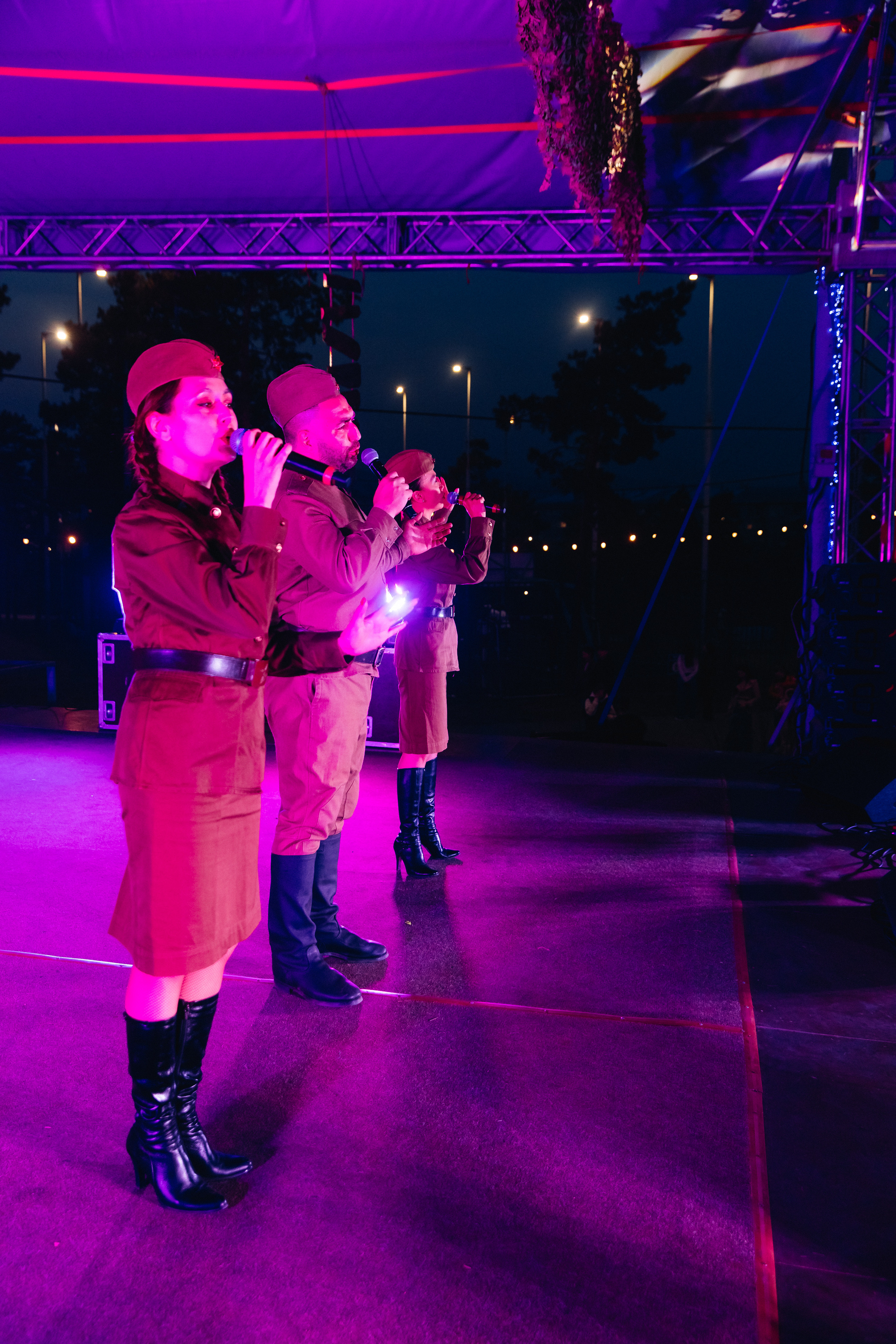 Празднование «Дня Победы» в парке Юбилейный. Свадебный и семейный фотограф в Улан-Удэ
