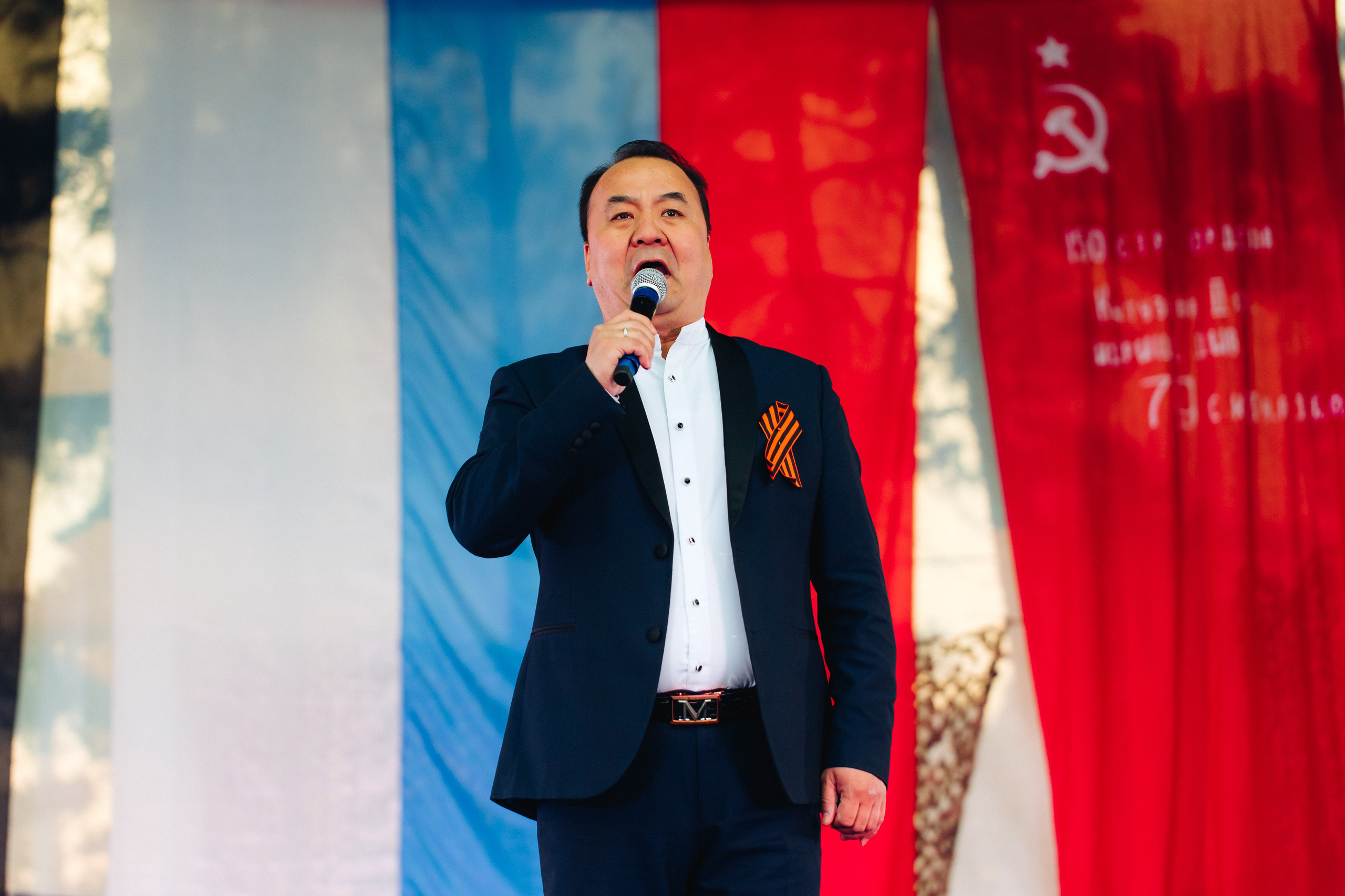 Празднование «Дня Победы» в парке Юбилейный. Свадебный и семейный фотограф в Улан-Удэ