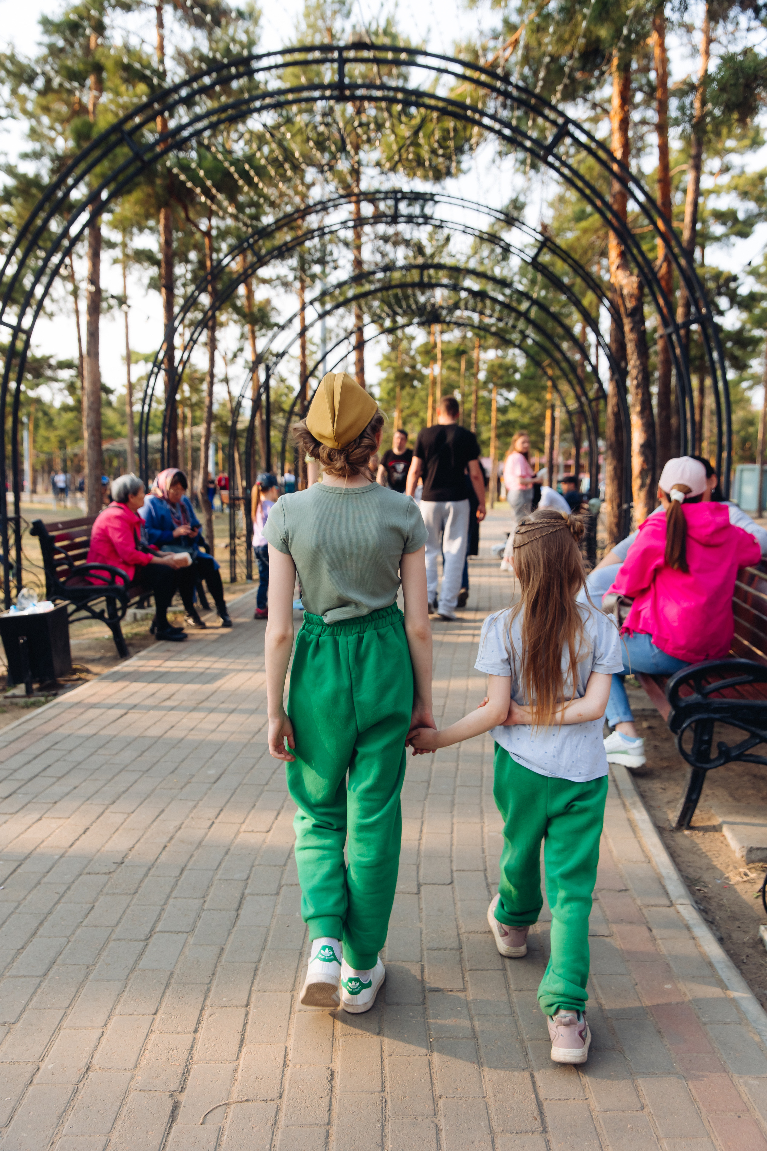 Празднование «Дня Победы» в парке Юбилейный. Свадебный и семейный фотограф в Улан-Удэ