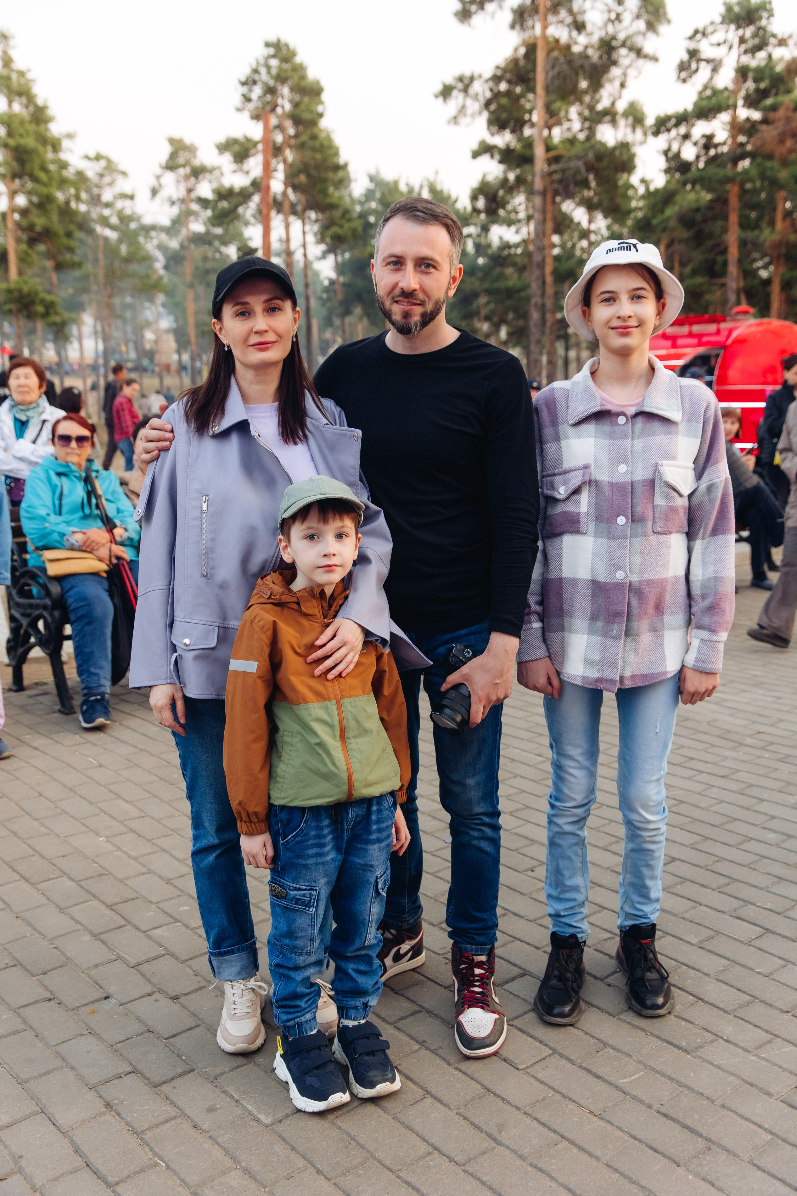 Празднование «Дня Победы» в парке Юбилейный. Свадебный и семейный фотограф в Улан-Удэ