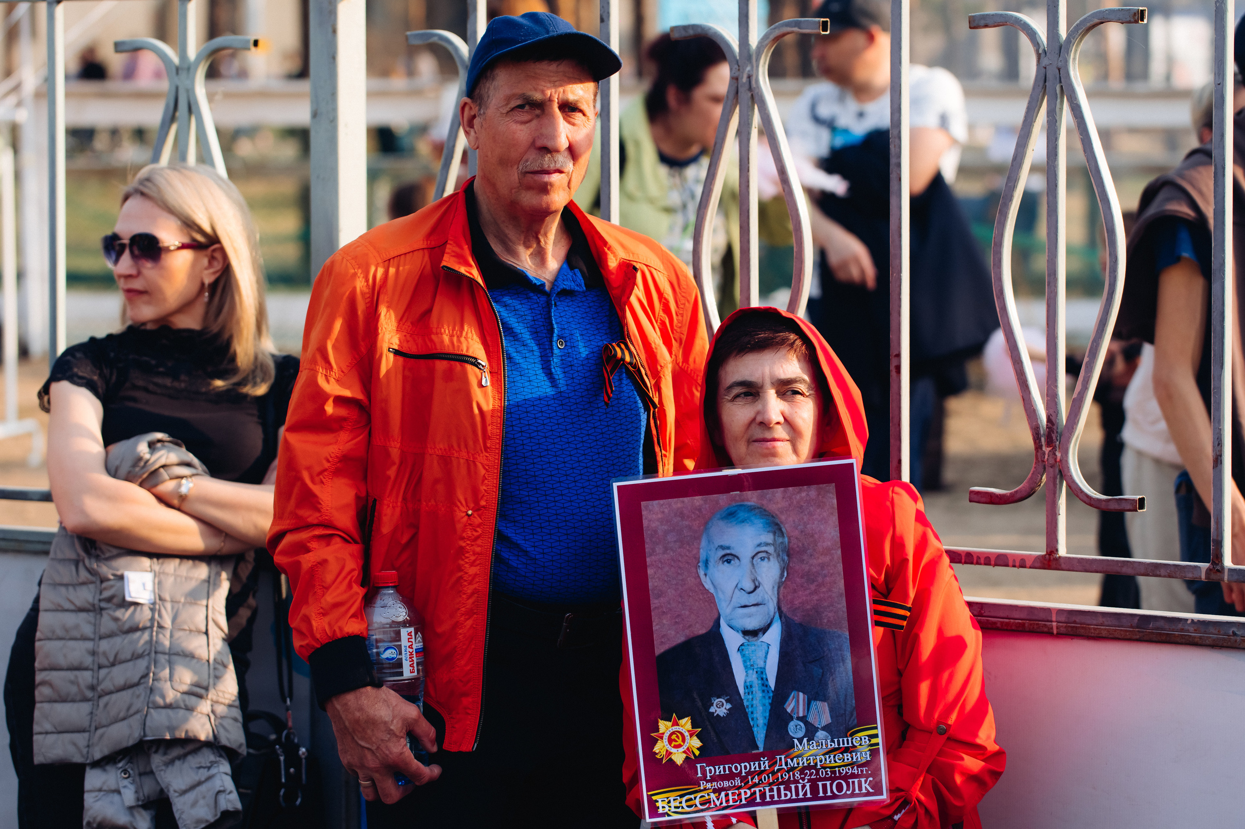 Празднование «Дня Победы» в парке Юбилейный. Свадебный и семейный фотограф в Улан-Удэ
