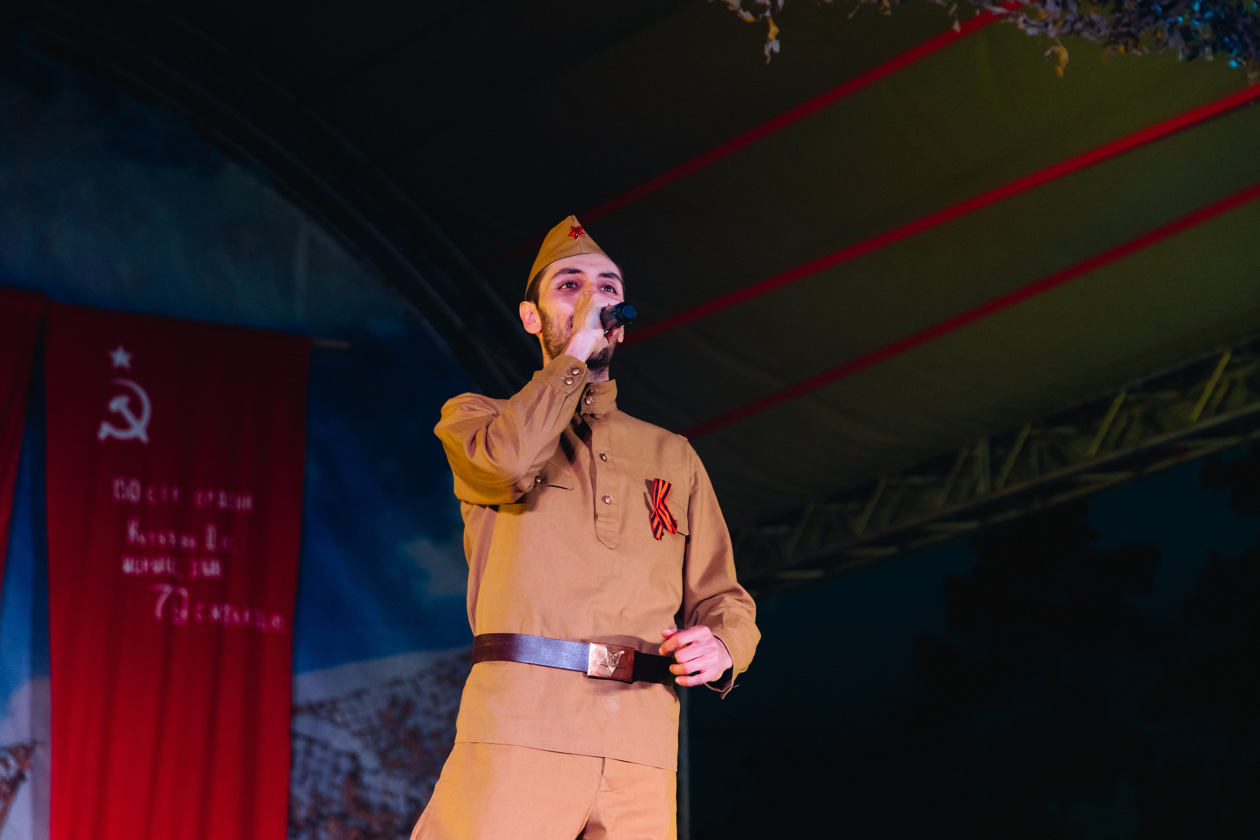 Празднование «Дня Победы» в парке Юбилейный. Свадебный и семейный фотограф в Улан-Удэ