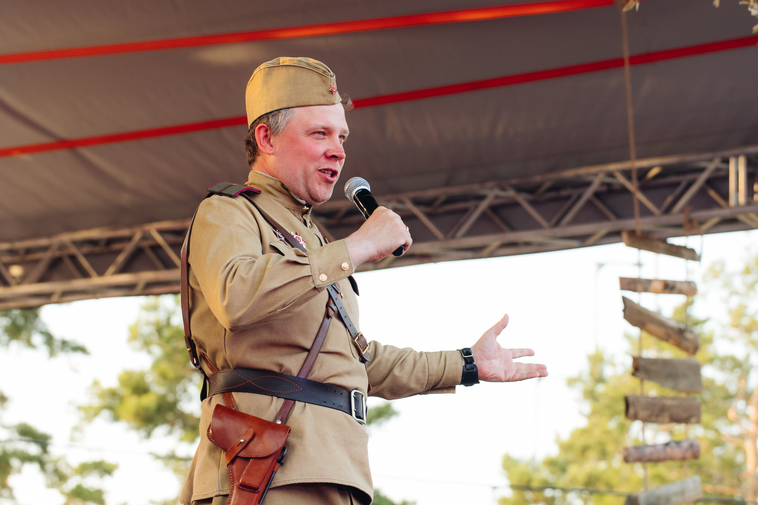 Празднование «Дня Победы» в парке Юбилейный. Свадебный и семейный фотограф в Улан-Удэ