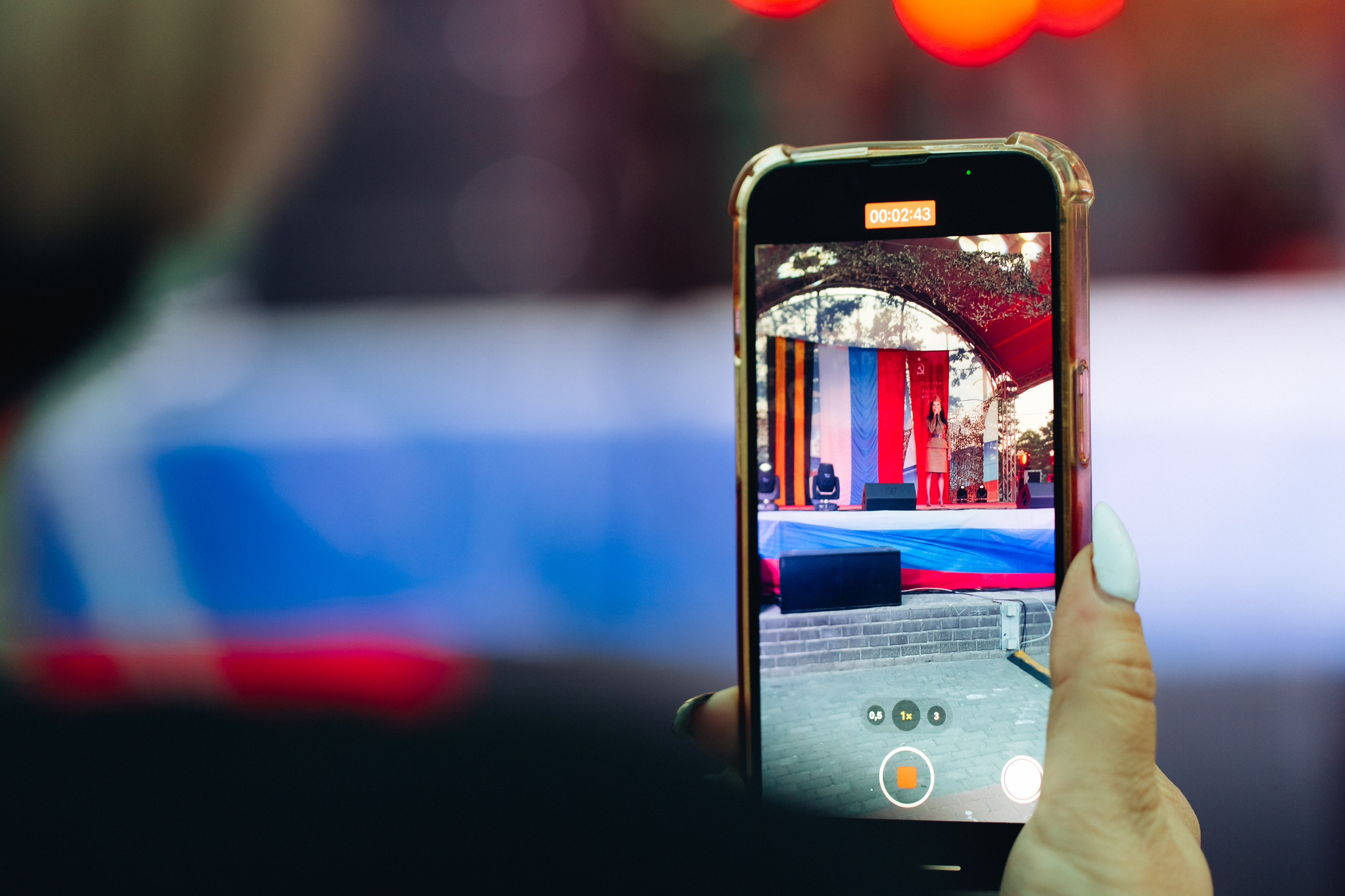 Празднование «Дня Победы» в парке Юбилейный. Свадебный и семейный фотограф в Улан-Удэ