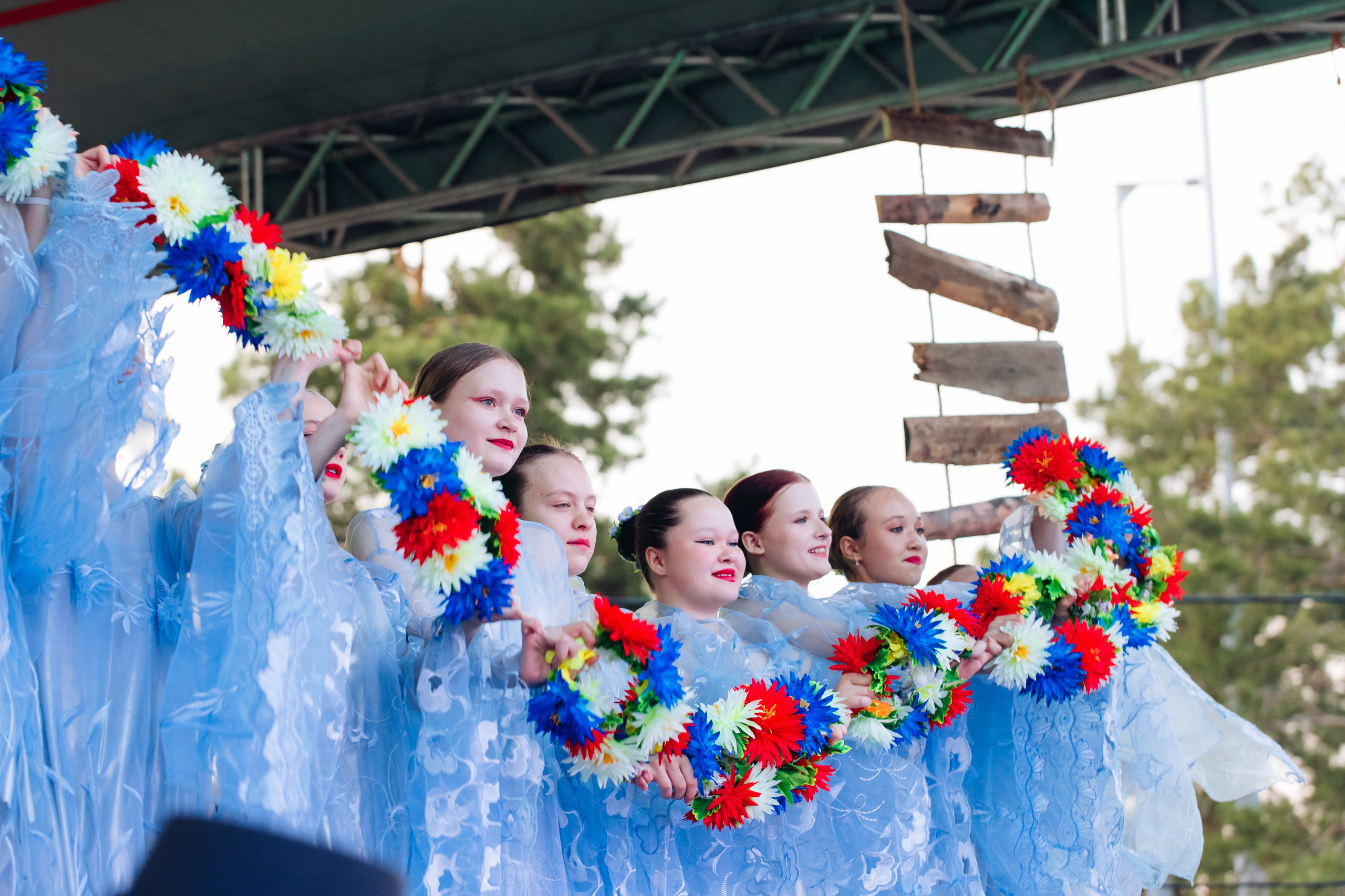 Празднование «Дня Победы» в парке Юбилейный. Свадебный и семейный фотограф в Улан-Удэ