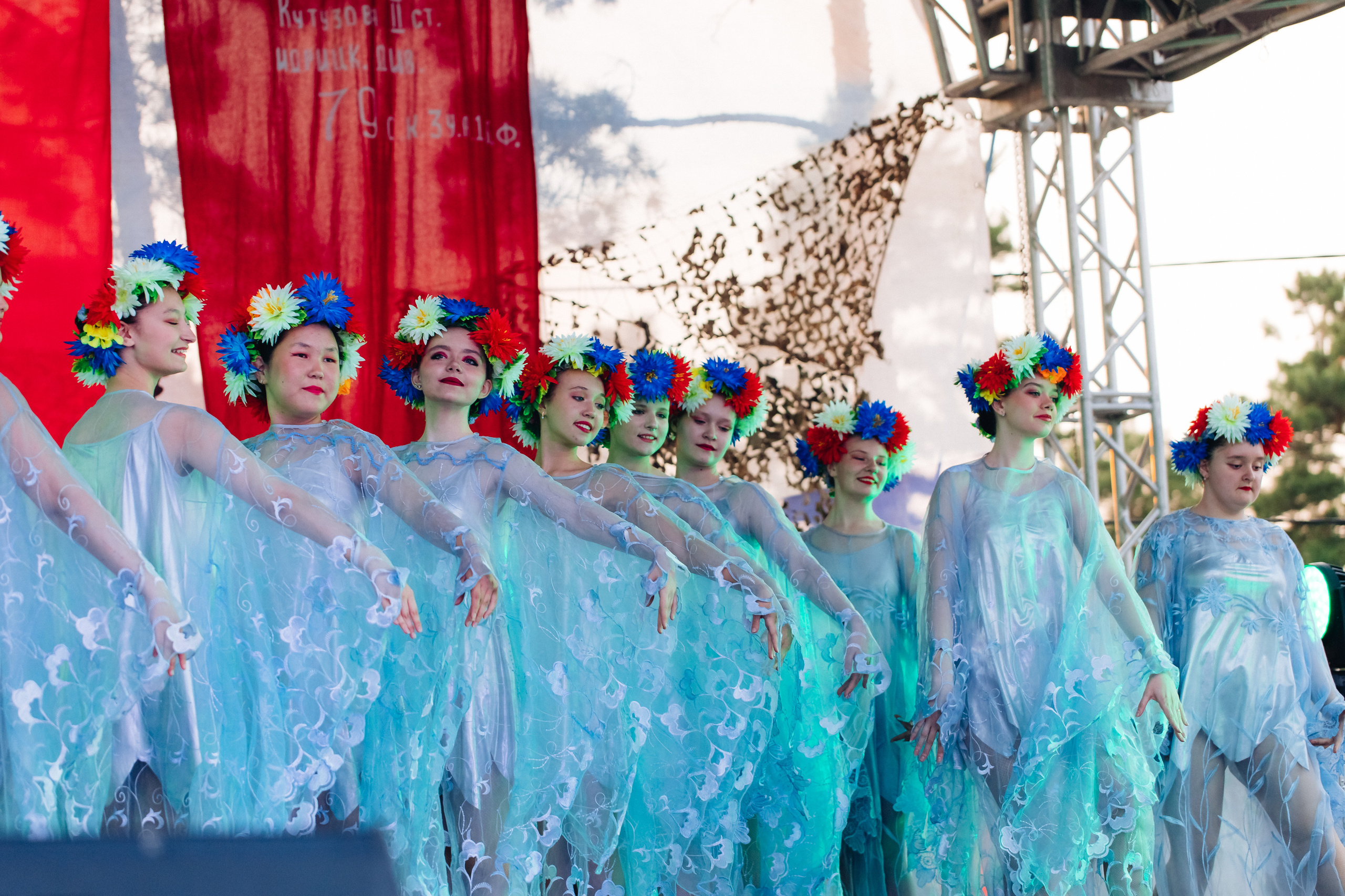 Празднование «Дня Победы» в парке Юбилейный. Свадебный и семейный фотограф в Улан-Удэ
