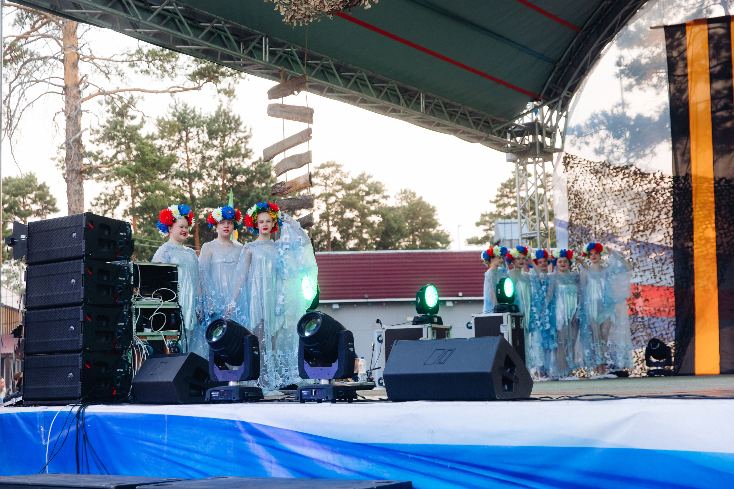 Празднование «Дня Победы» в парке Юбилейный. Свадебный и семейный фотограф в Улан-Удэ