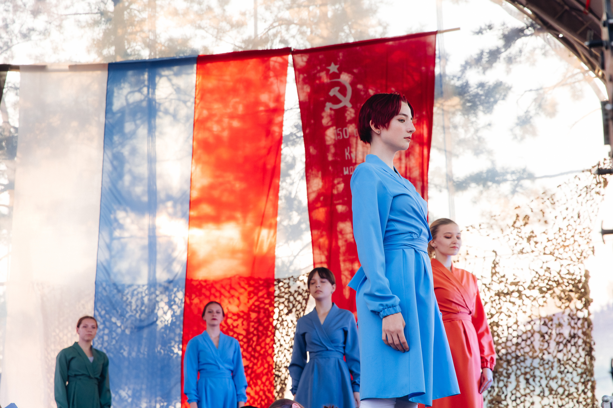 Празднование «Дня Победы» в парке Юбилейный. Свадебный и семейный фотограф в Улан-Удэ