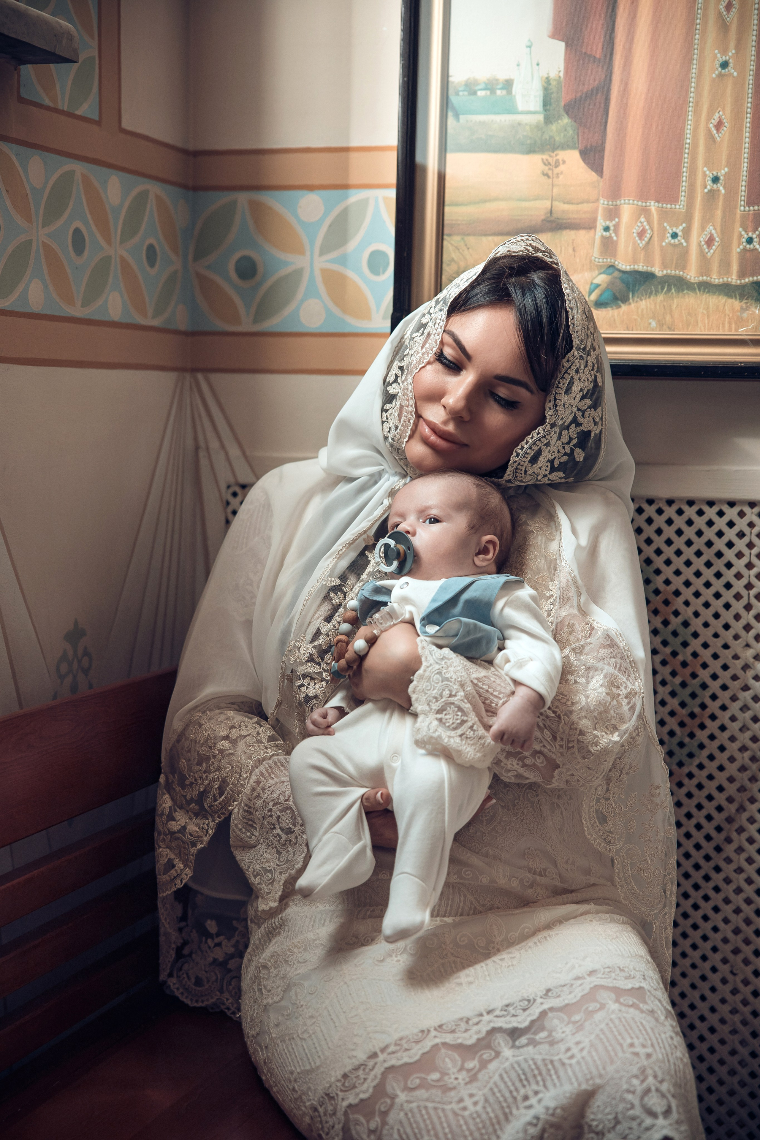 Таинство крещения. Семейный и детский фотограф в Москве Орешина Юлия