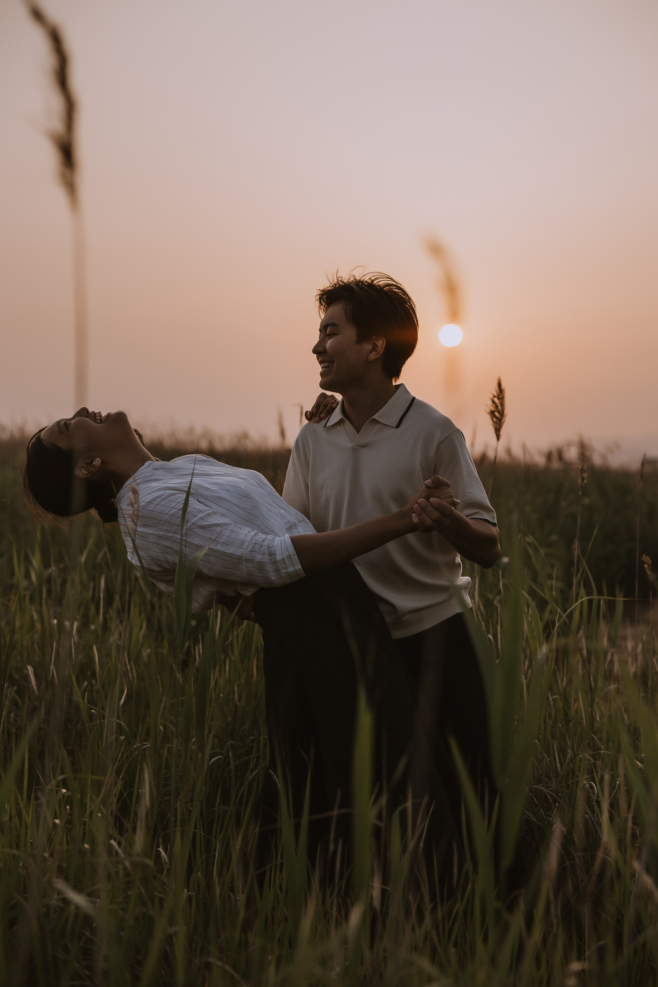 This is an evening walk of lovers. Your photographer in Busan (South Korea) Aleksandra Anufriy