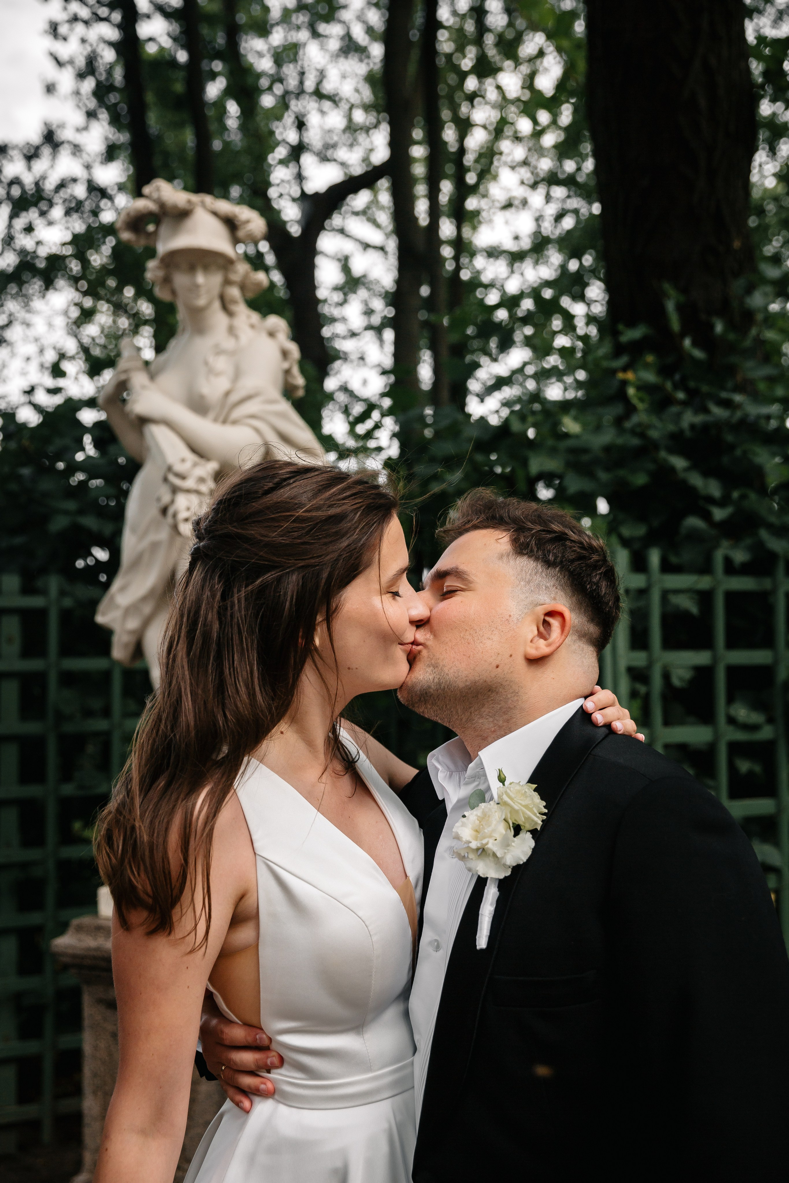 КРОНШТАДТСКИЙ ЗАГС | Август, Летний сад, Исаакий. Свадебный фотограф в Санкт-Петербурге Полина Корзухина