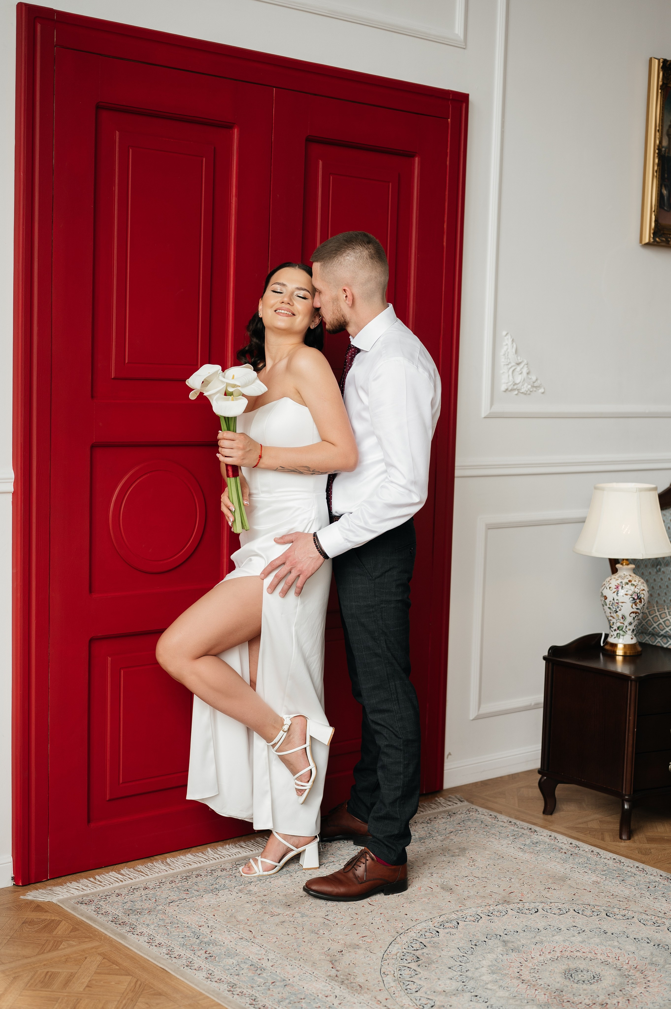 Свадебная фотосессия в студии. Свадебный и семейный фотограф в Краснодаре Алина Мельник