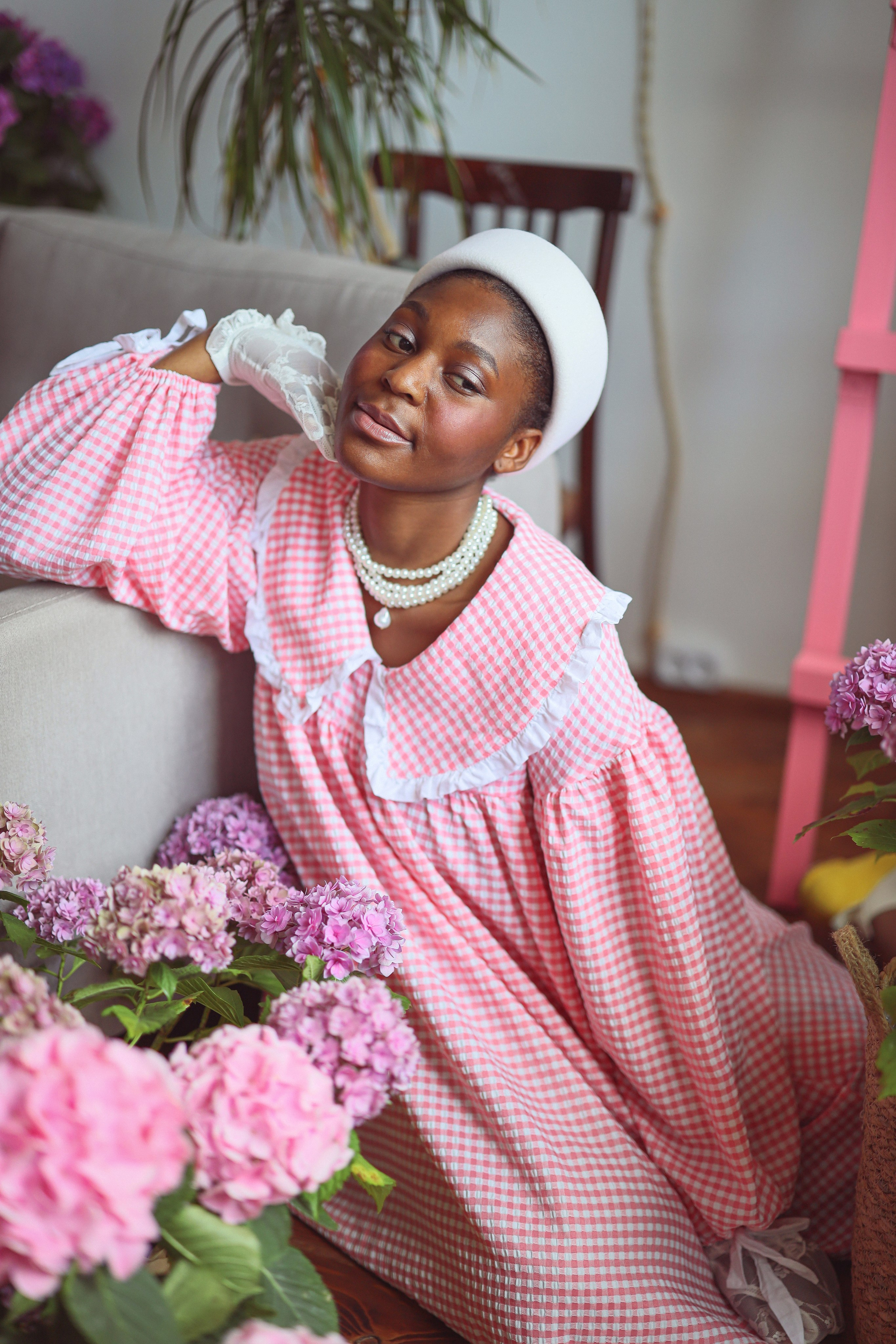 Фотосессия в гортензиях. Свадебный и семейный фотограф в Абхазии Жанна Соснина