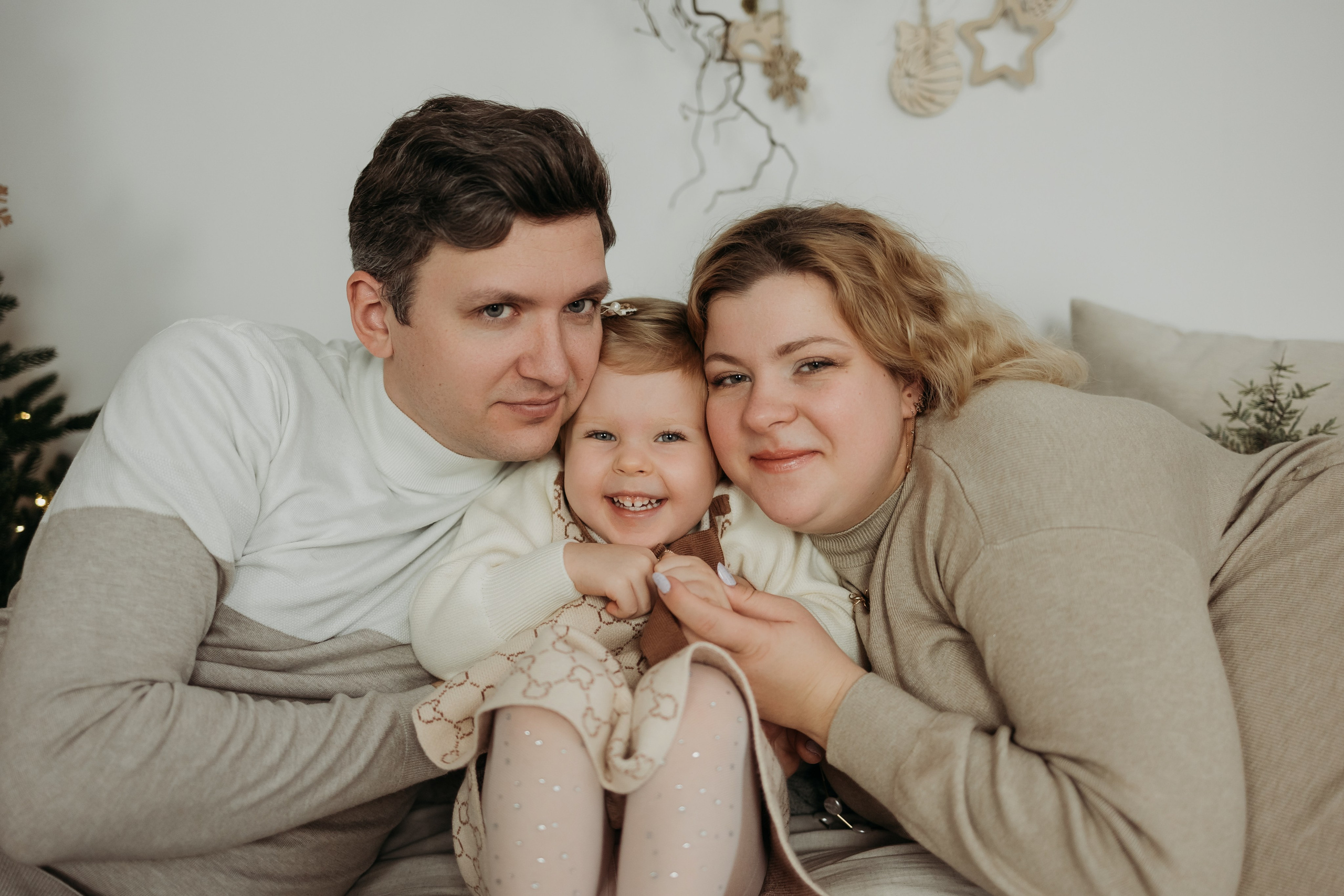 Настя, Дима и Ксюша. Детский и семейный фотограф. Москва