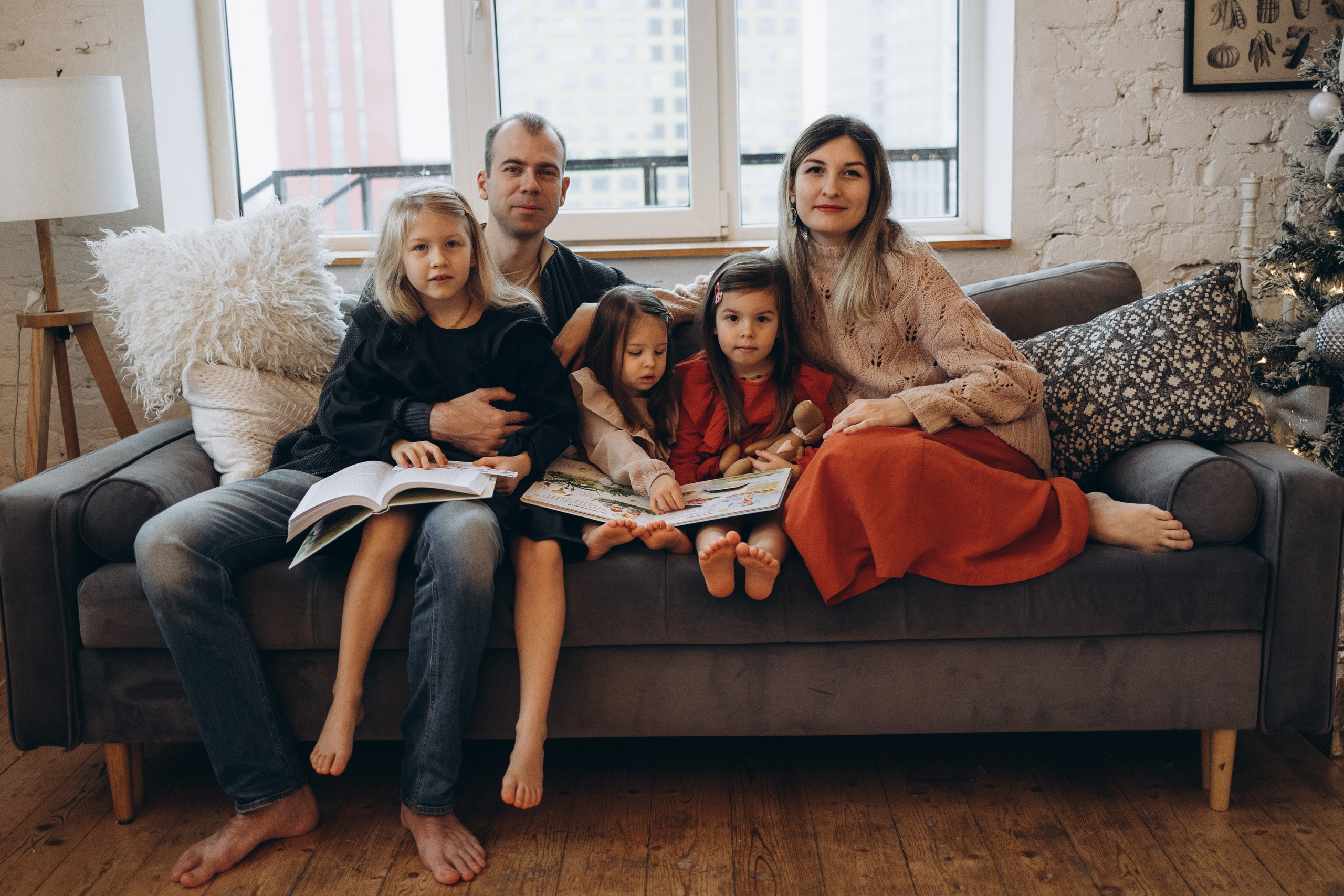 Эля, Вася, Алиса, Ева, Мира. Семейный фотограф в Москве Виктория Ястребинская