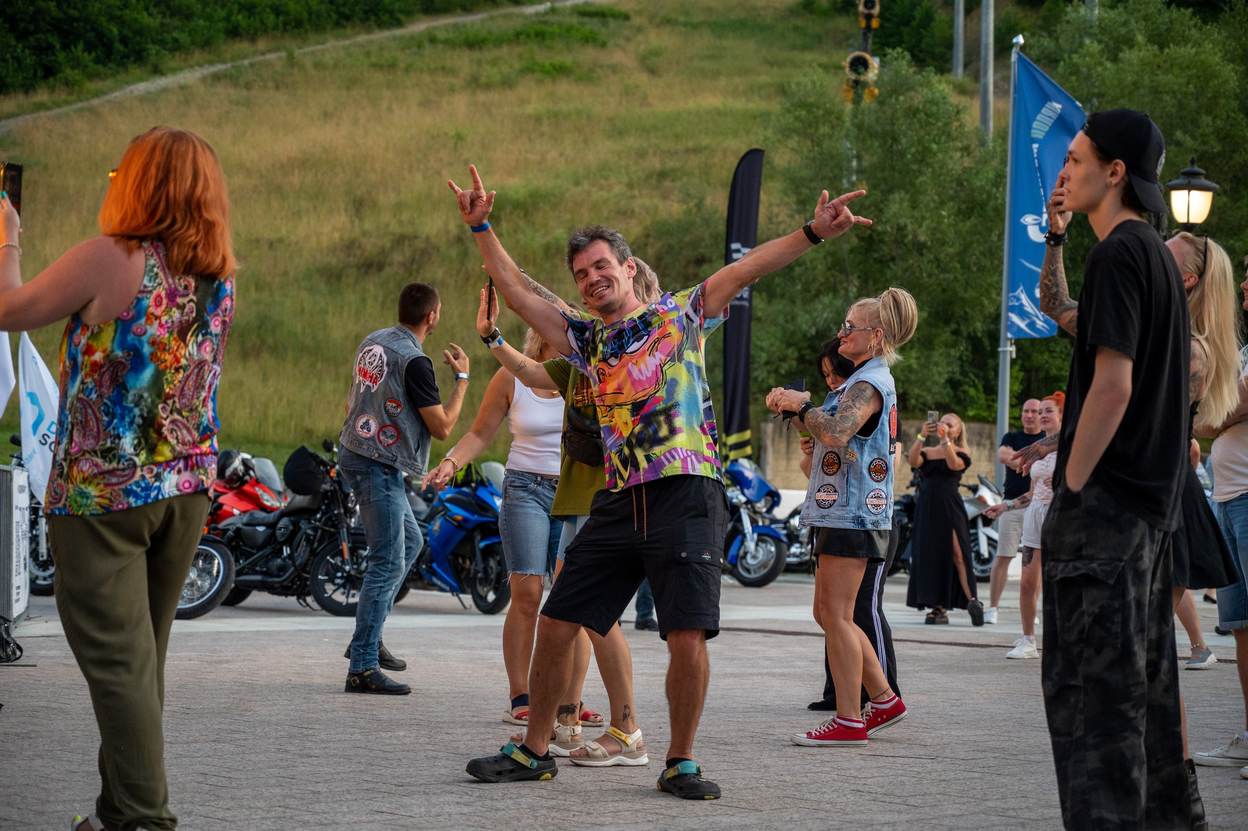 11- ый Ежегодный Байк Фестиваль " Медвежья МОТО ПОЛЯНА». Фотографирую счастливых людей в Сочи