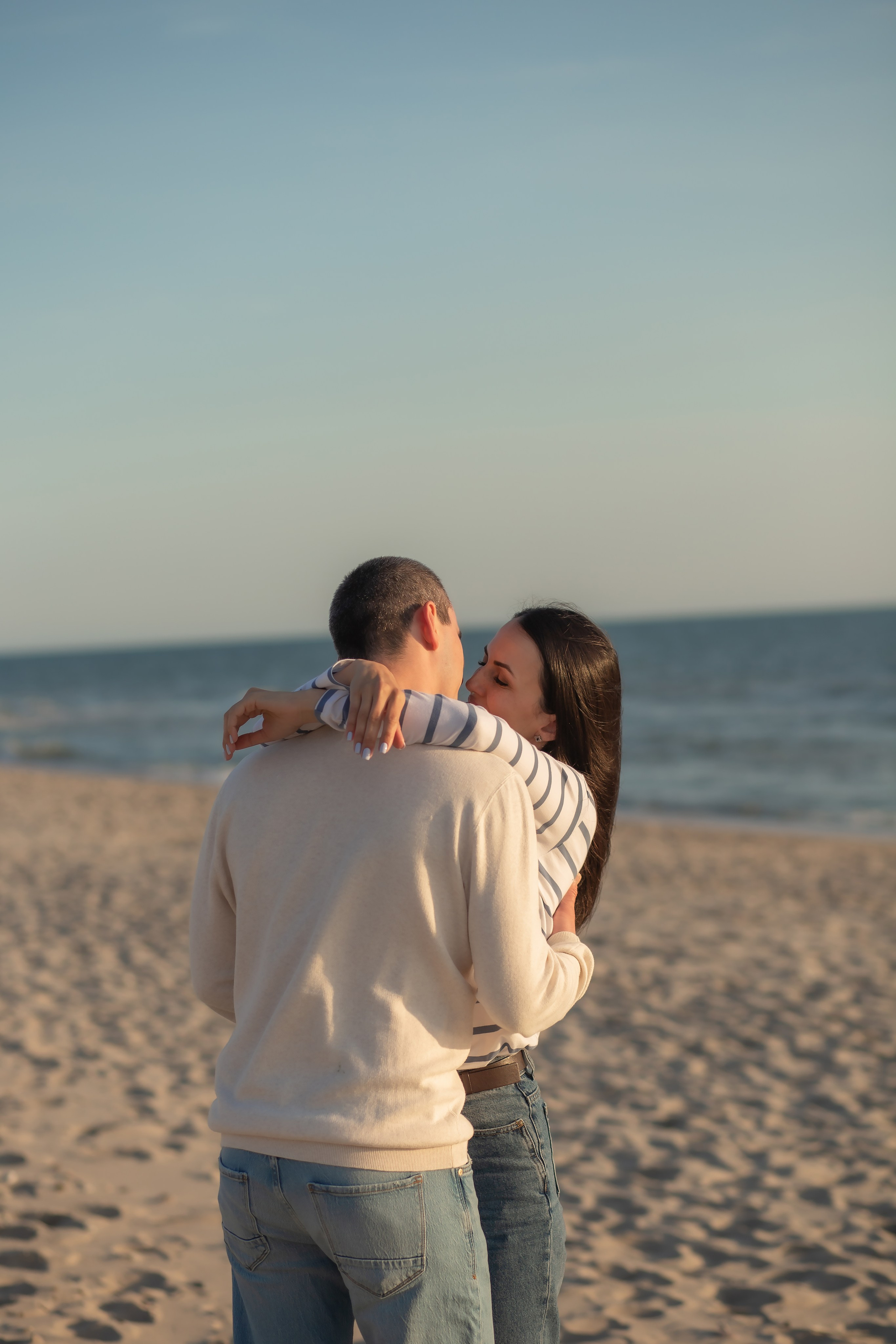 Павел и Татьяна. Закат в Янтарном. Фотограф в Калининграде Решетникова Алина